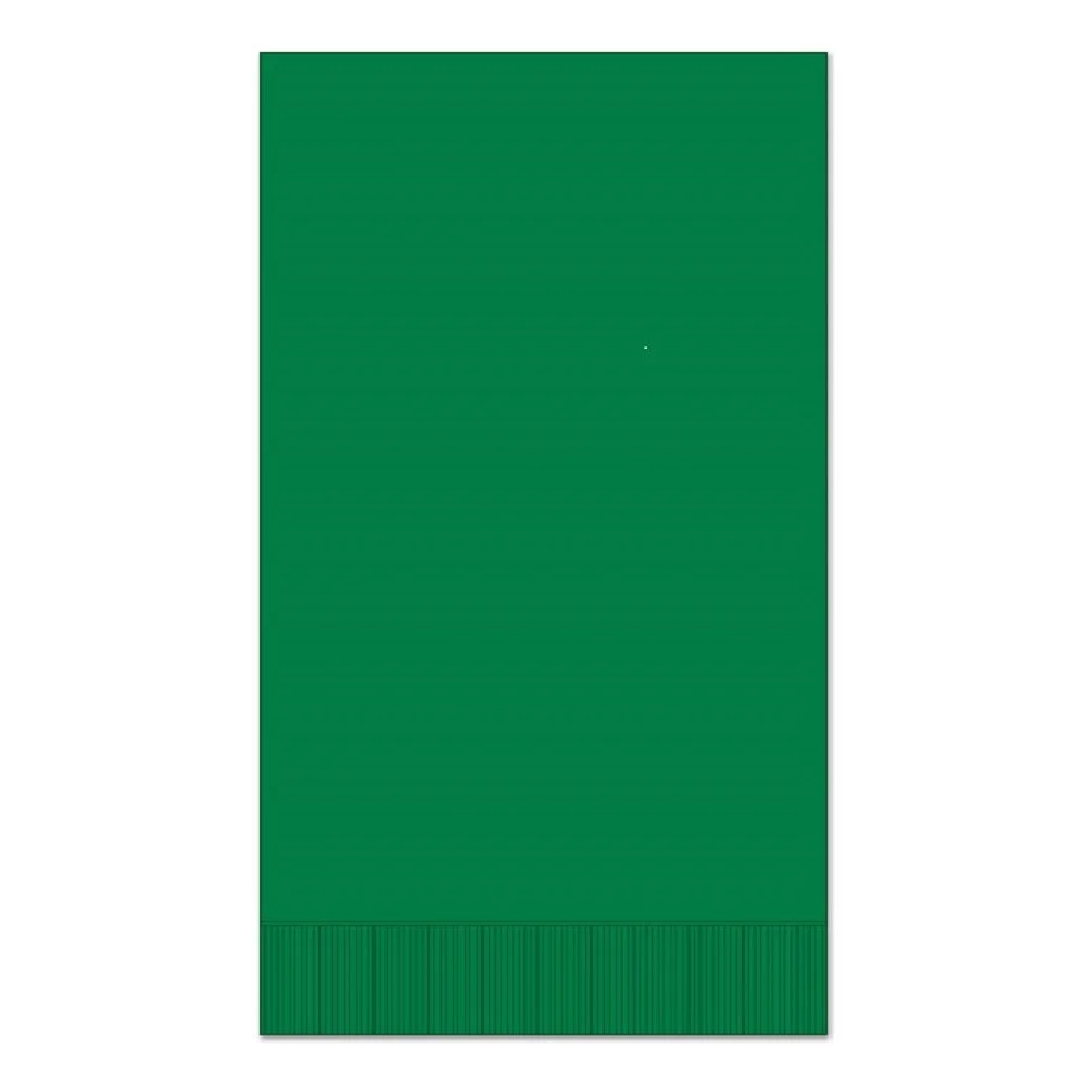 Napkins, Dinner, 2-Ply, Dark Green, 15 x 17 Inch,250 - 1 EACH