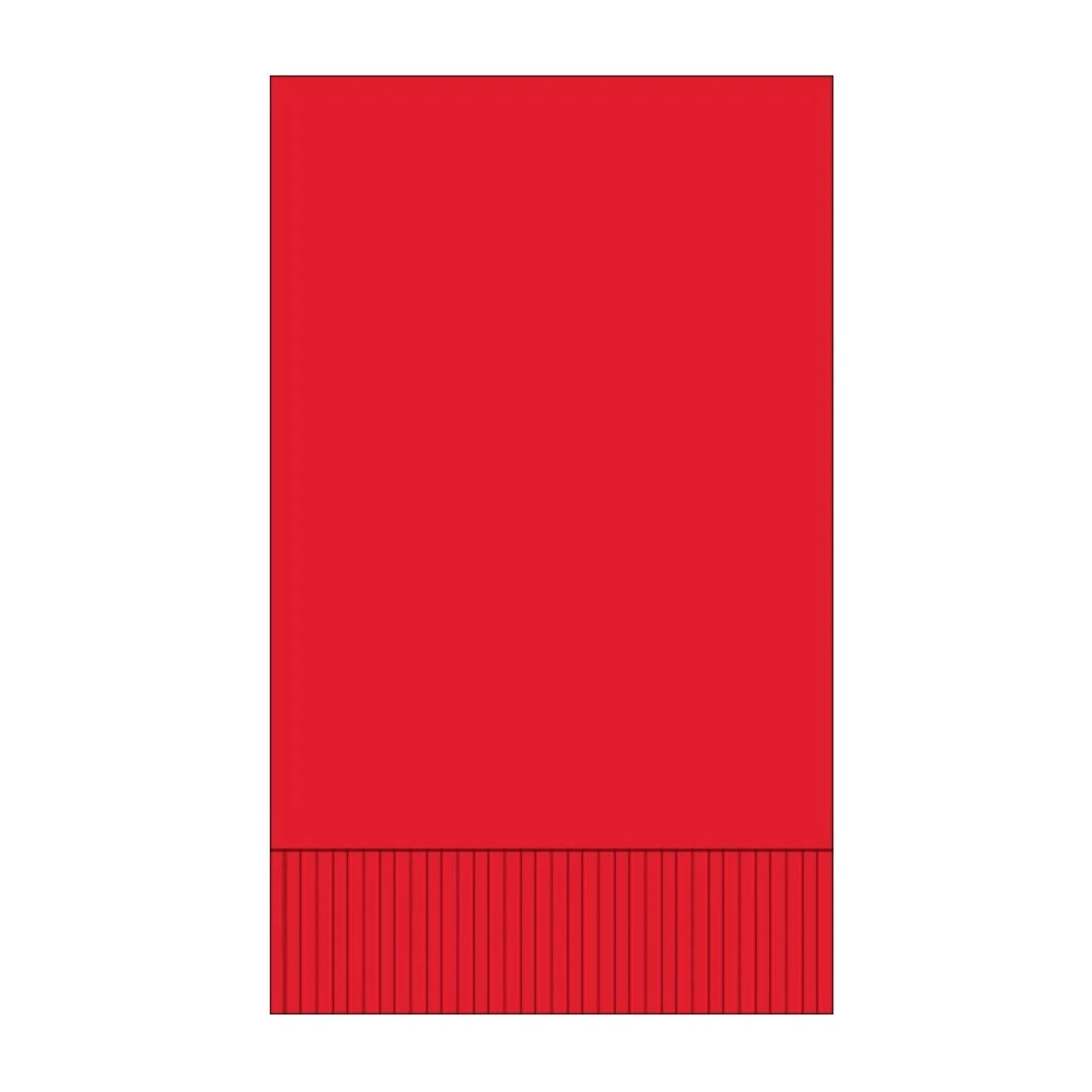 Napkins, Dinner, 2-Ply, Red, 15 x 17 Inch,250 - 1 EACH