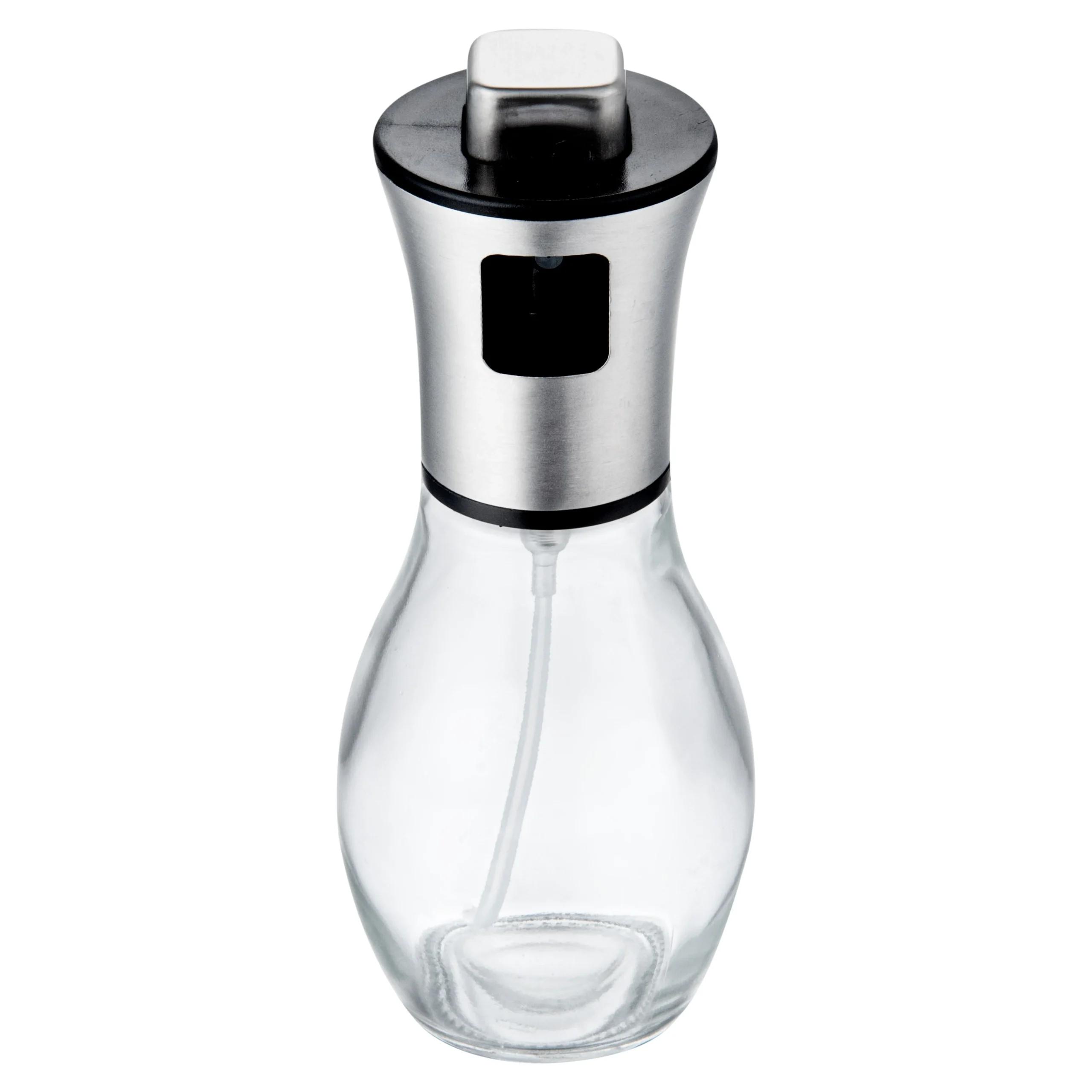 Mister, Oil, 7 Ounce, Glass, Clear, with Stainless Steel Sprayer,1 - 1 EACH