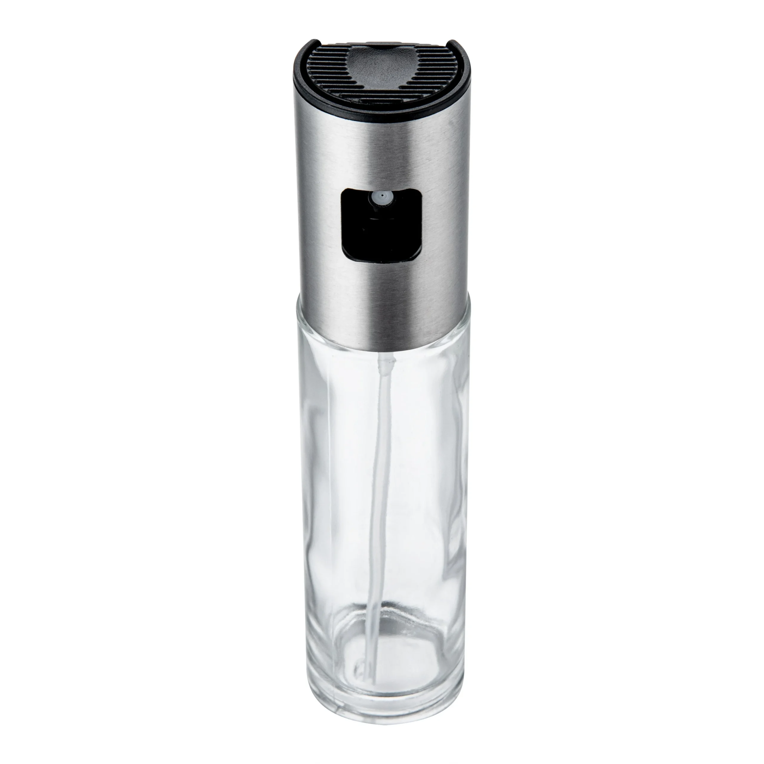 Mister, Oil, 3 Ounce, Glass, Clear, with Stainless Steel Sprayer,1 - 1 EACH