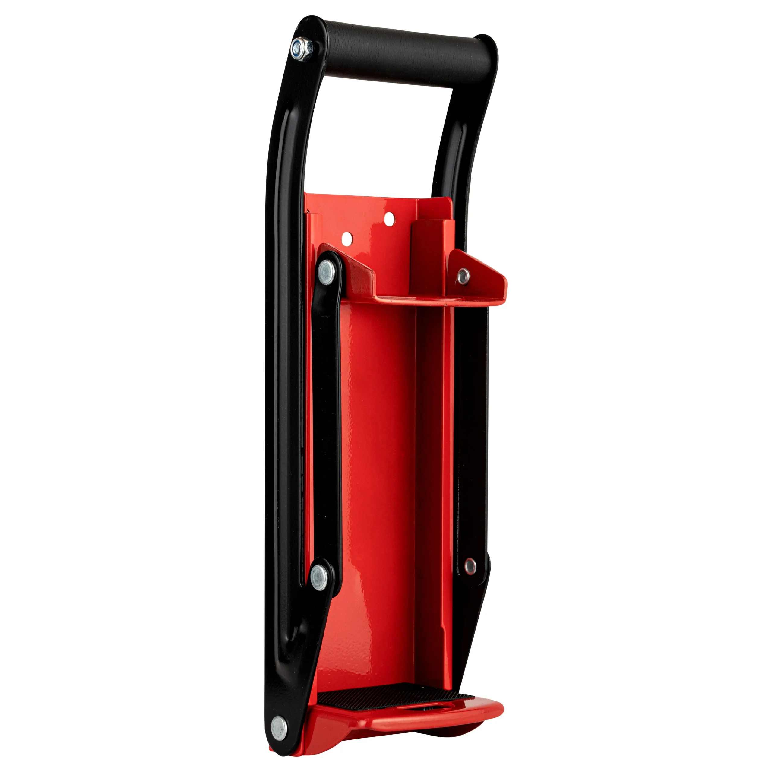 Crusher, Can, Metal, Red, Wall Mount, for 12-16 Ounce Cans,1 - 1 EACH