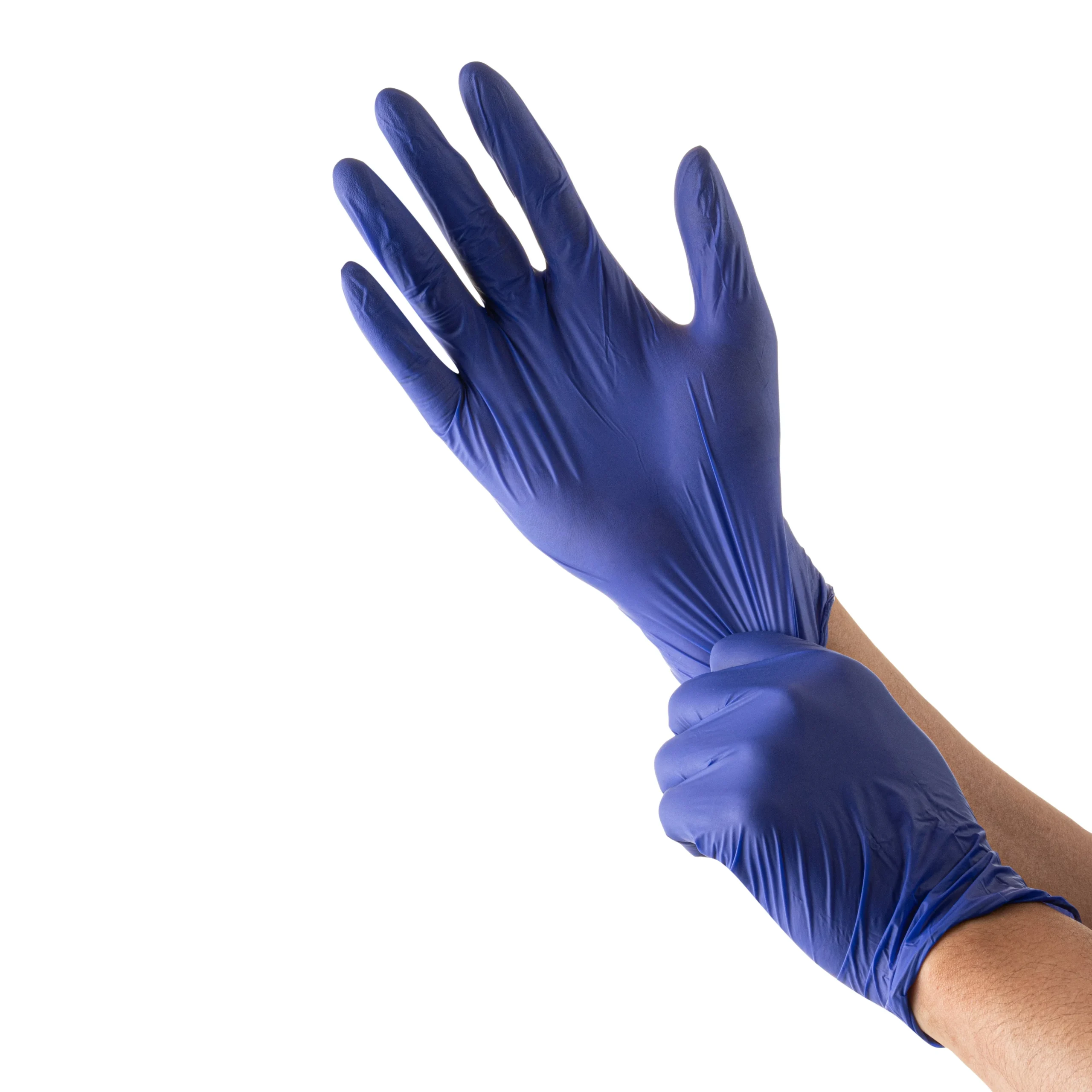 Gloves, Nitrile, Extra Large, Powder-Free, Blue,100 - 1 EACH