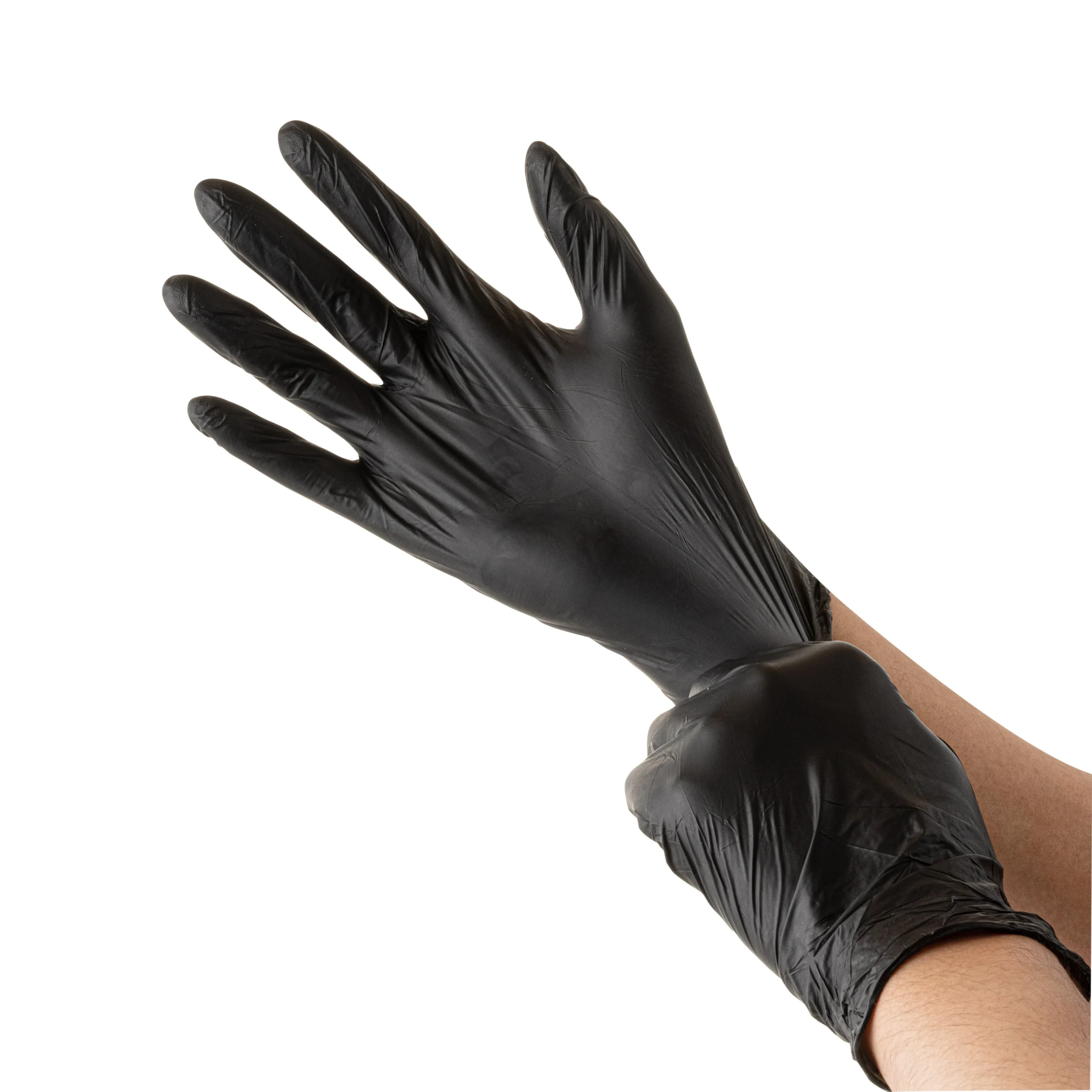 Gloves, Nitrile, Medium, Powder-Free, Blackberry,100 - 1 EACH