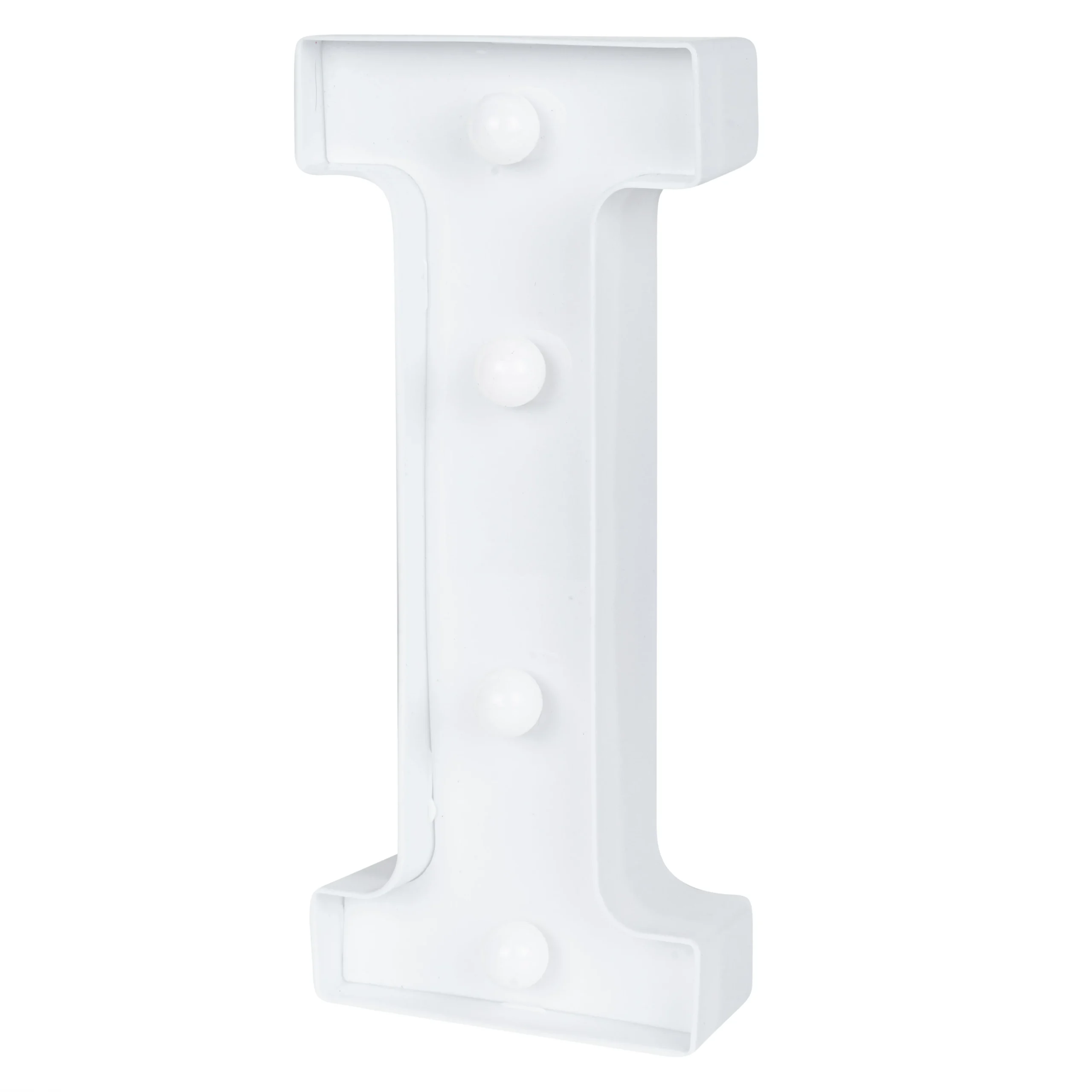 Sign, LED Marquee, 8.75 Inch, Letter I, White,1 - 1 EACH