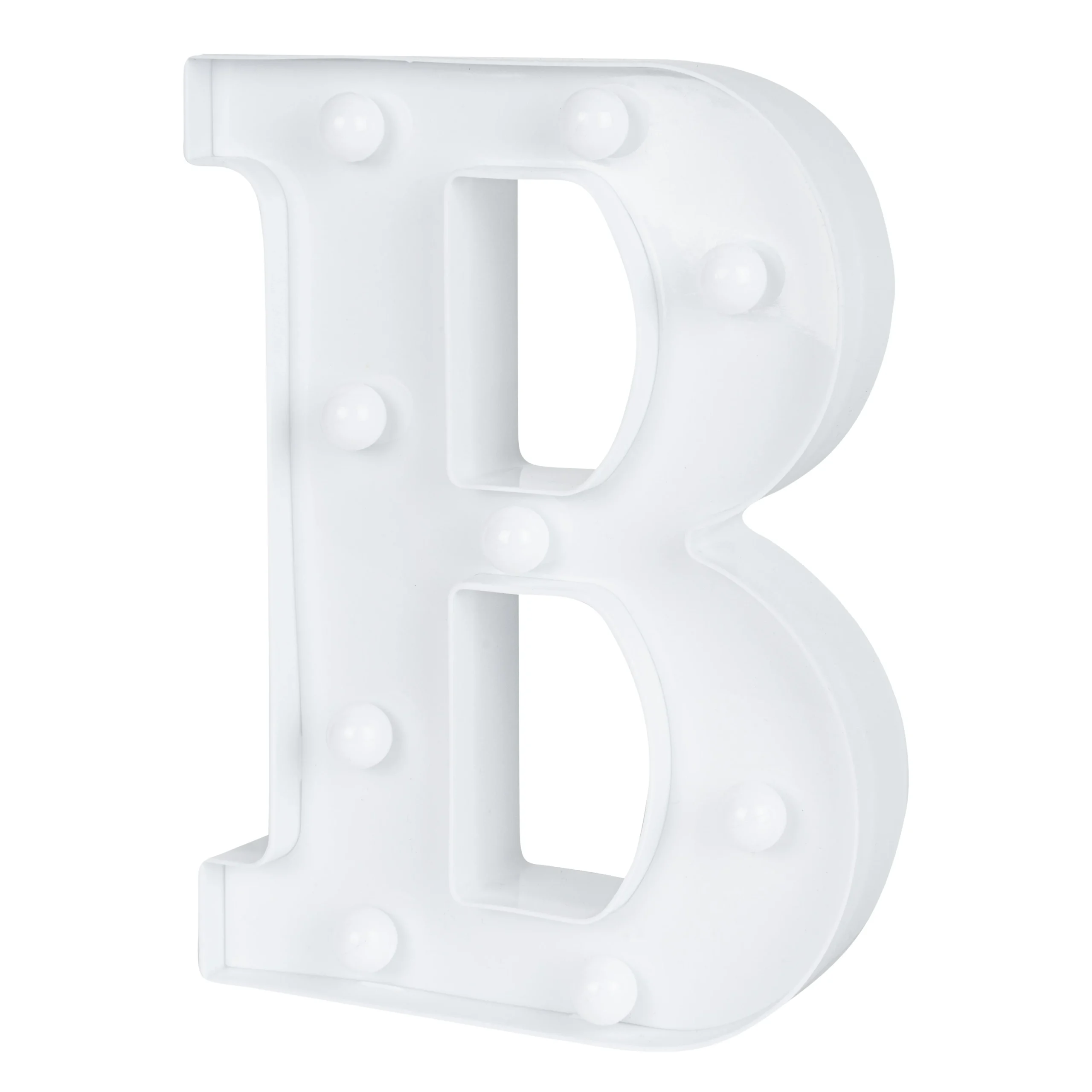 Sign, LED Marquee, 8.75 Inch, Letter B, White,1 - 1 EACH