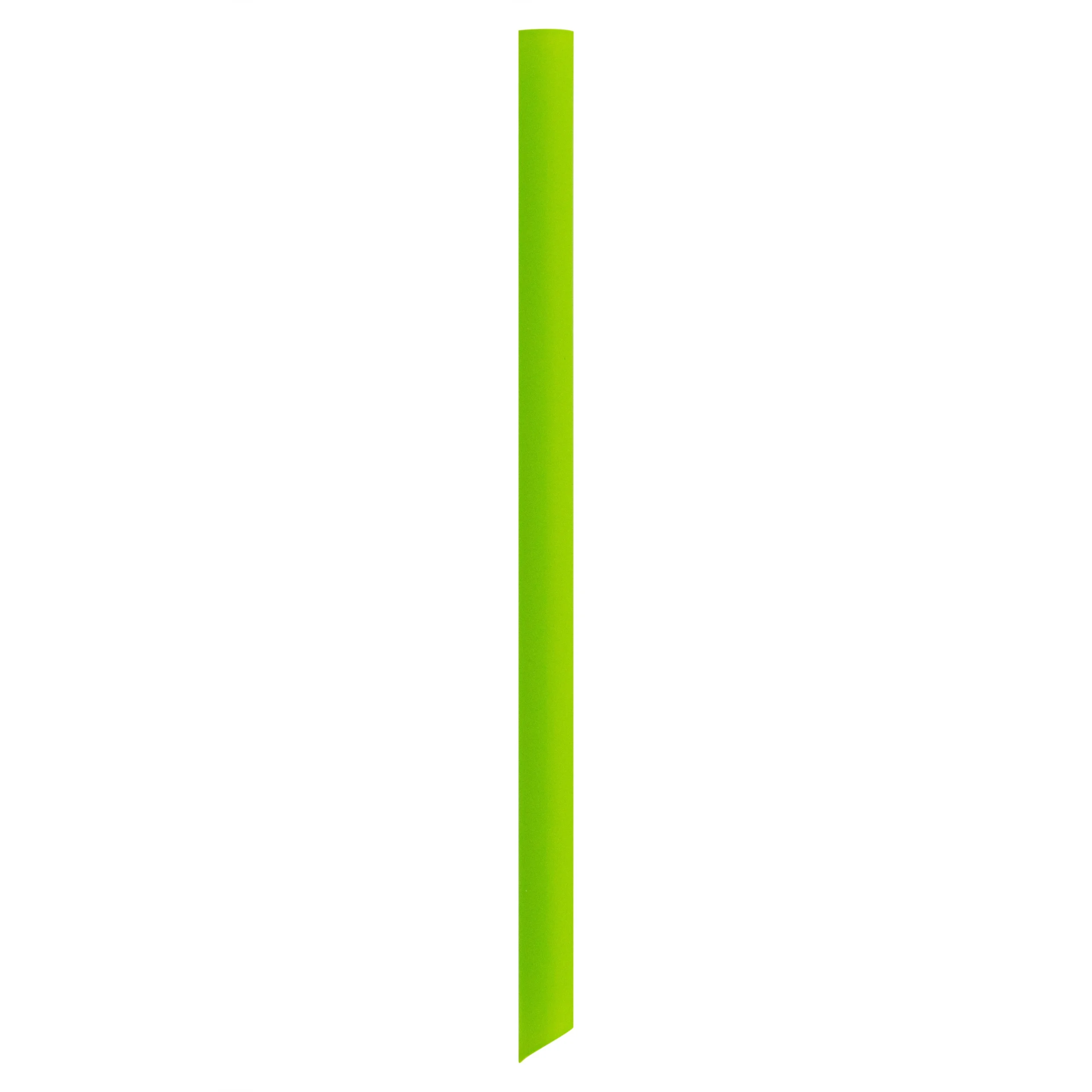 Straws, Boba, Basic Nature 9 Inch, Plastic, Green, PLA & PBAT, Wrapped,100 - 1 EACH