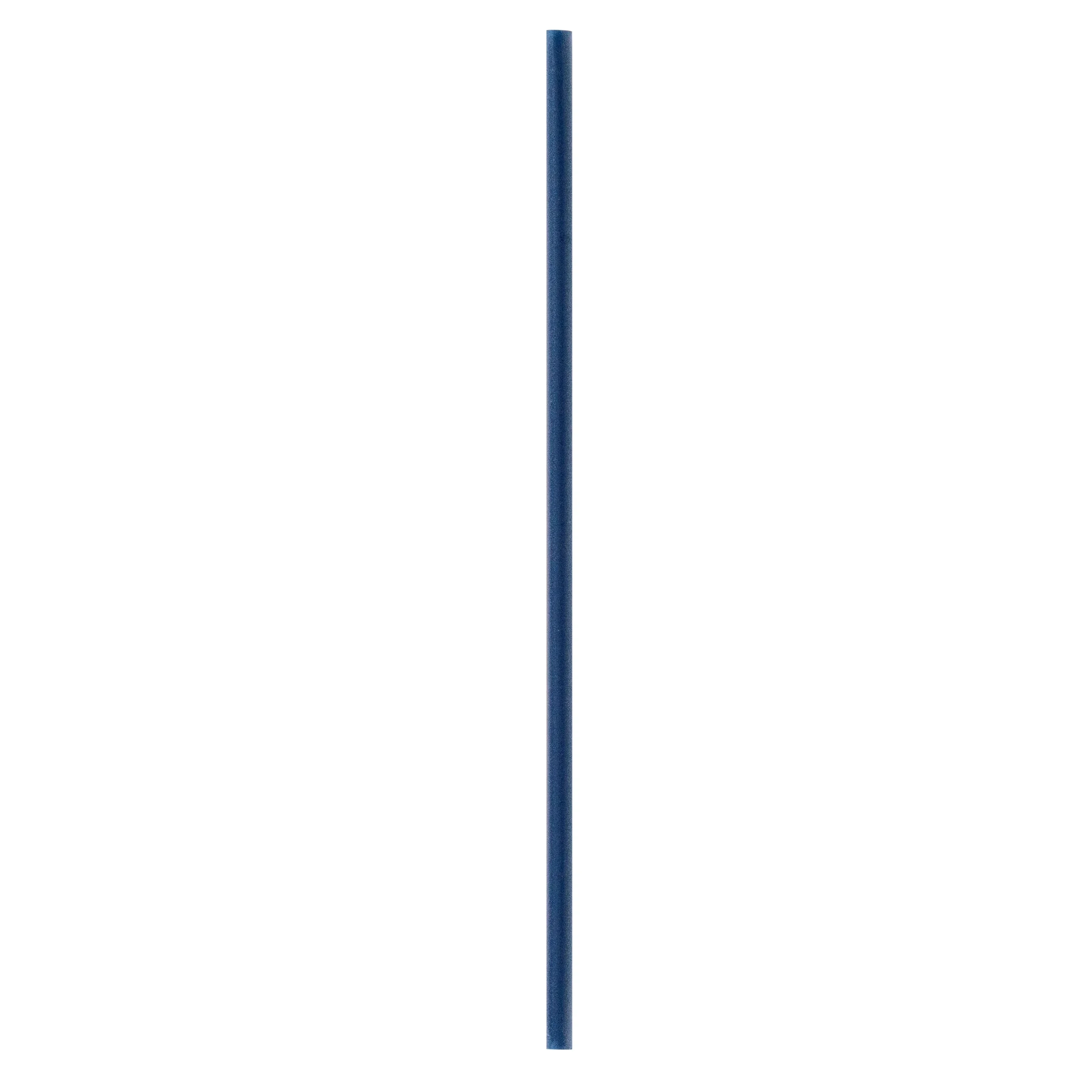 Straws, Basic Nature 8.25 Inch, Plastic, Midnight Blue, Wrapped, PLA & PBAT,100 - 1 EACH
