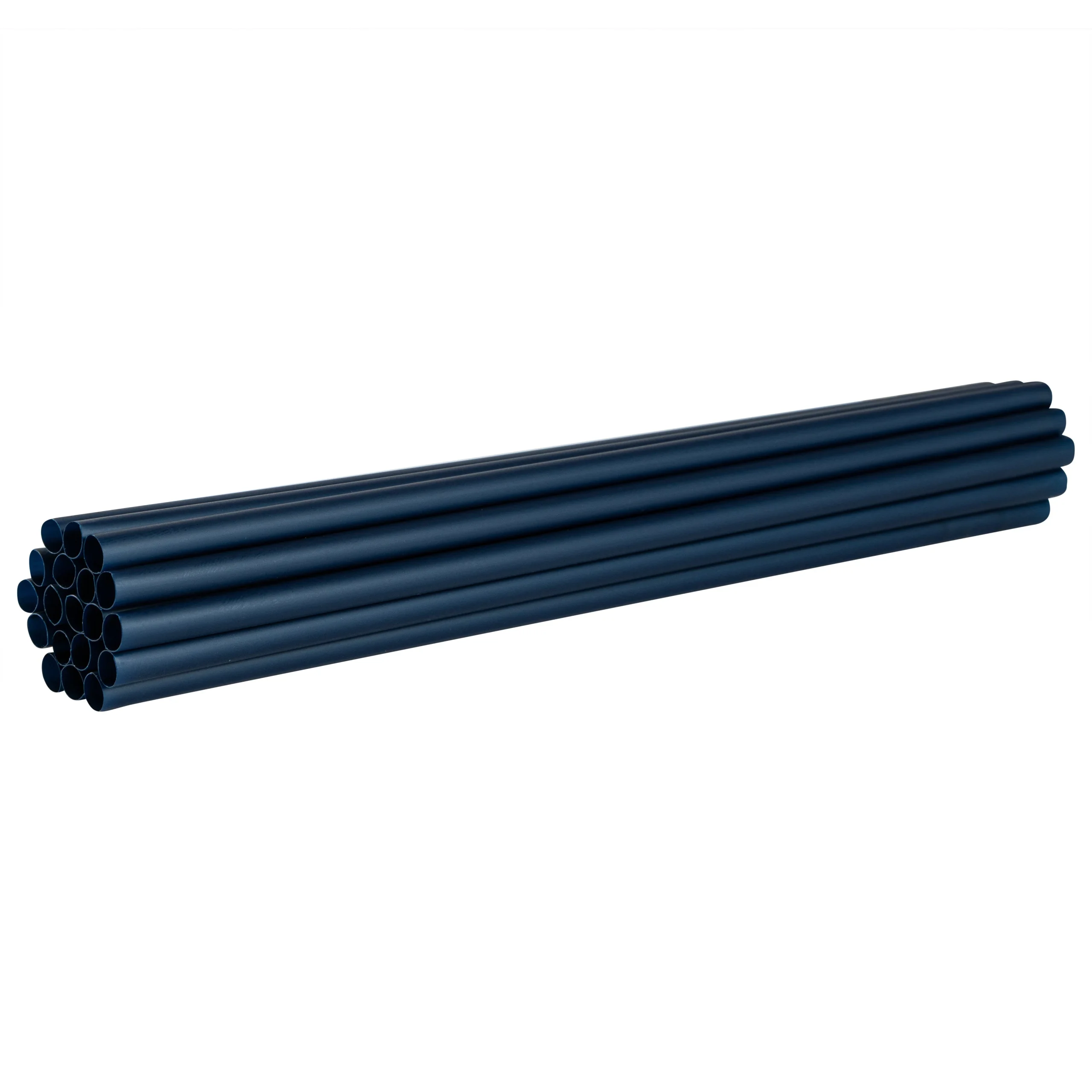 Straws, Basic Nature 8.25 Inch, Plastic, Midnight Blue, PLA & PBAT,100 - 1 EACH