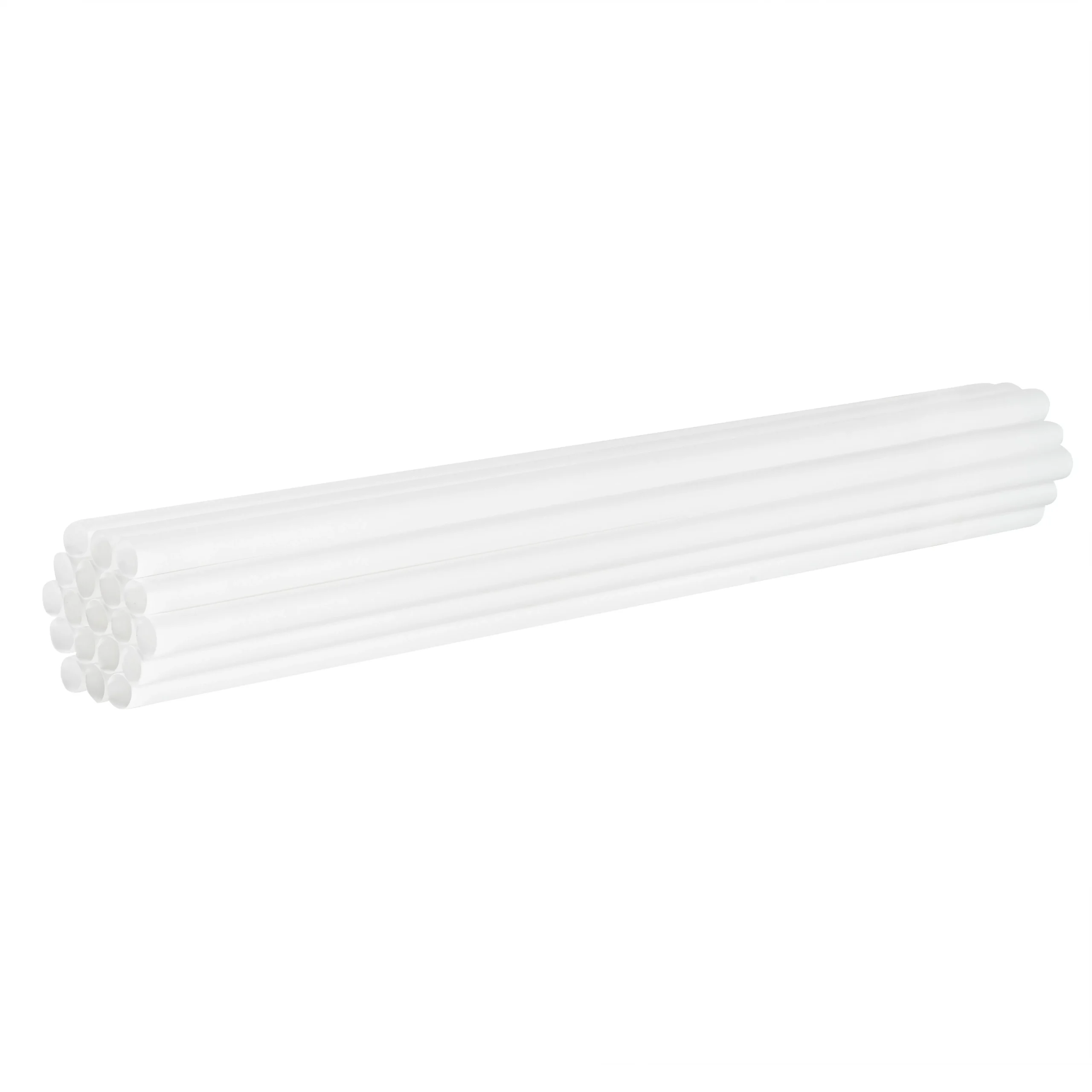 Straws, Basic Nature 8.25 Inch, Plastic, White, PLA & PBAT,100 - 1 EACH