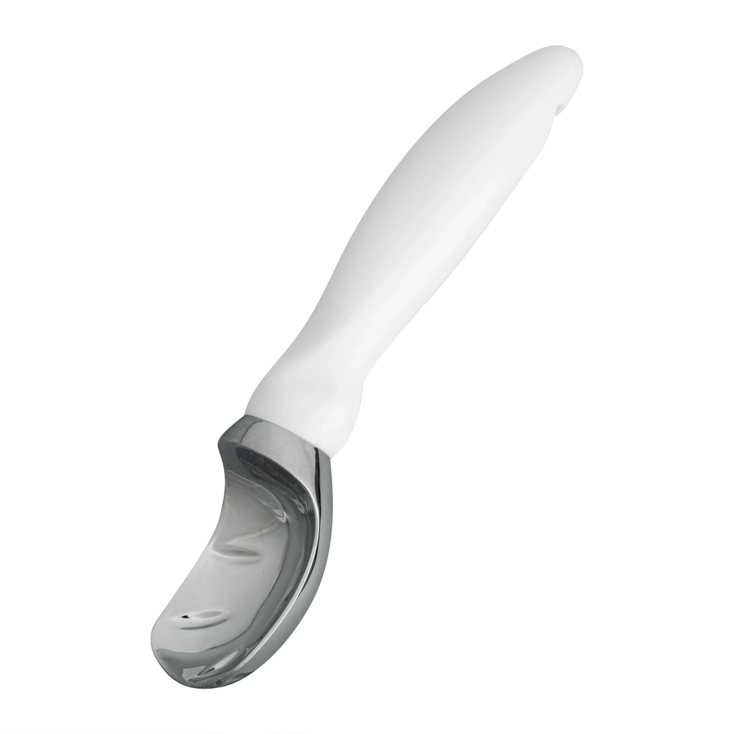 Scoop, Ice Cream, Comfy Grip, Zinc, White, 7.75 x 2 x 1.75 Inch,1 - 1 EACH
