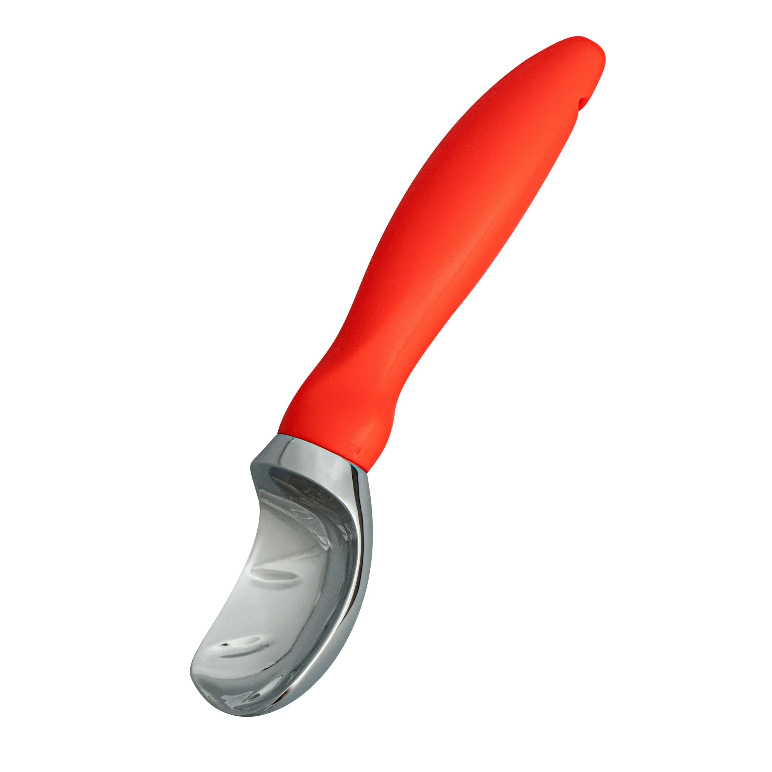 Scoop, Ice Cream, Comfy Grip, Zinc, Red, 7.75 x 2 x 1.75 Inch,1 - 1 EACH