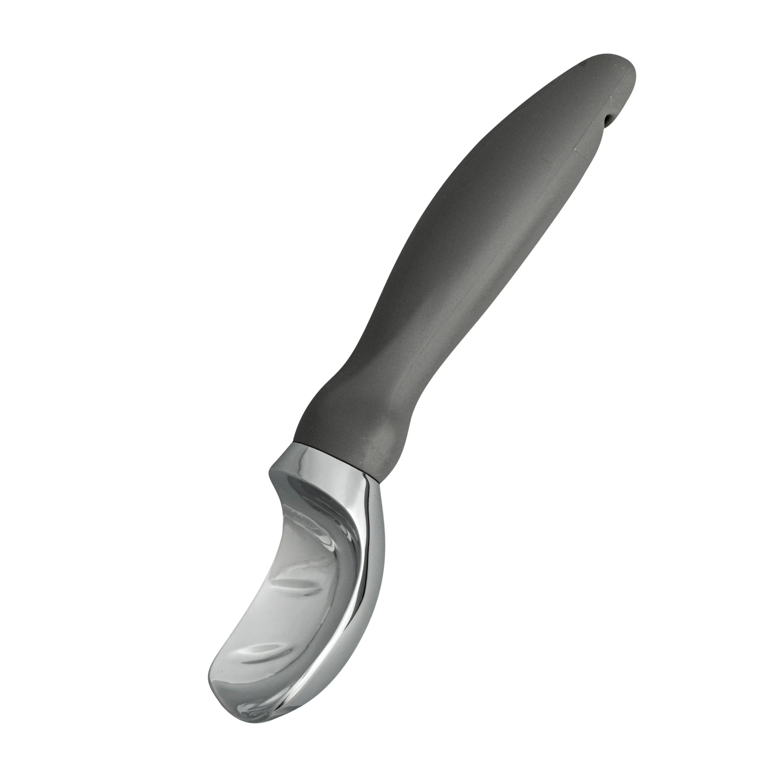 Scoop, Ice Cream, Comfy Grip, Zinc, Gray, 7.75 x 2 x 1.75 Inch,1 - 1 EACH