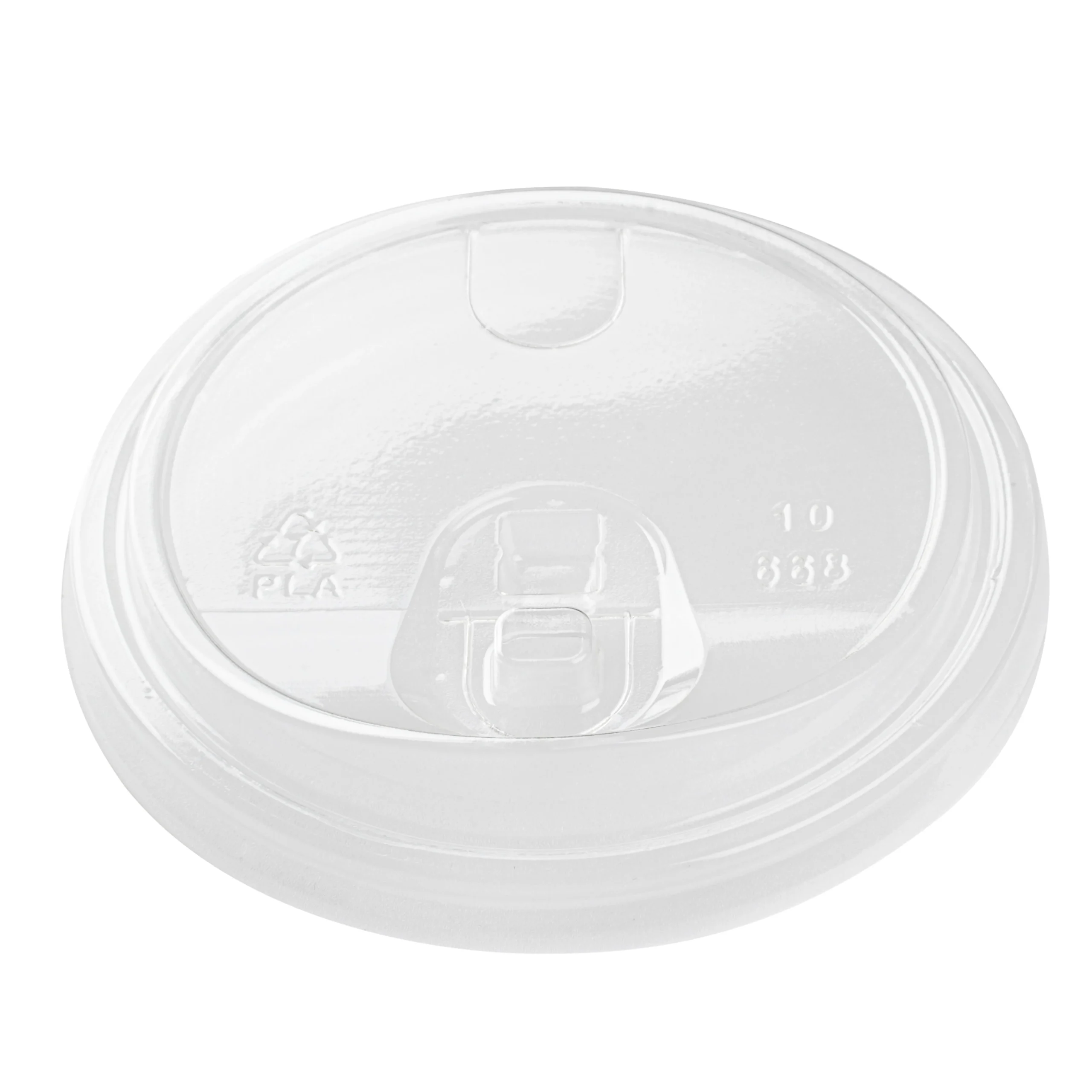 Lids, Flat, Plastic, Clear, Compostable, for 9/12/16/20/22 Ounce Cold Cups,1000 - 1 EACH