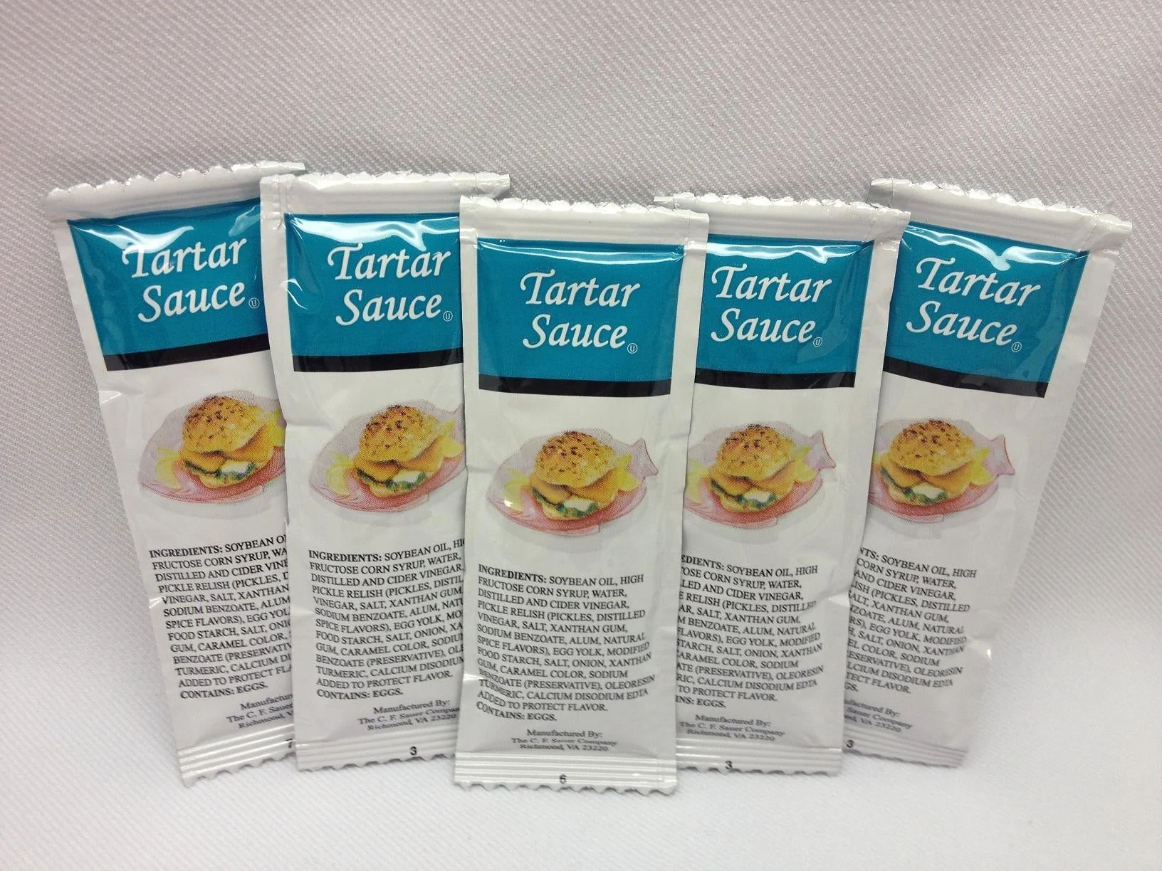 Sauce, Tartar, Packets, Shelf-Stable,200 - 12 Gram Avg