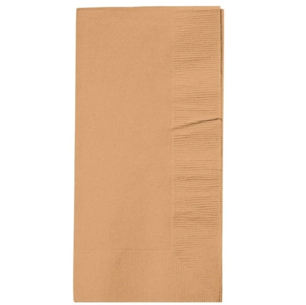 Napkins, 2-Ply, Glittering Gold, 15 x 17 Inch,250 - 1 EACH