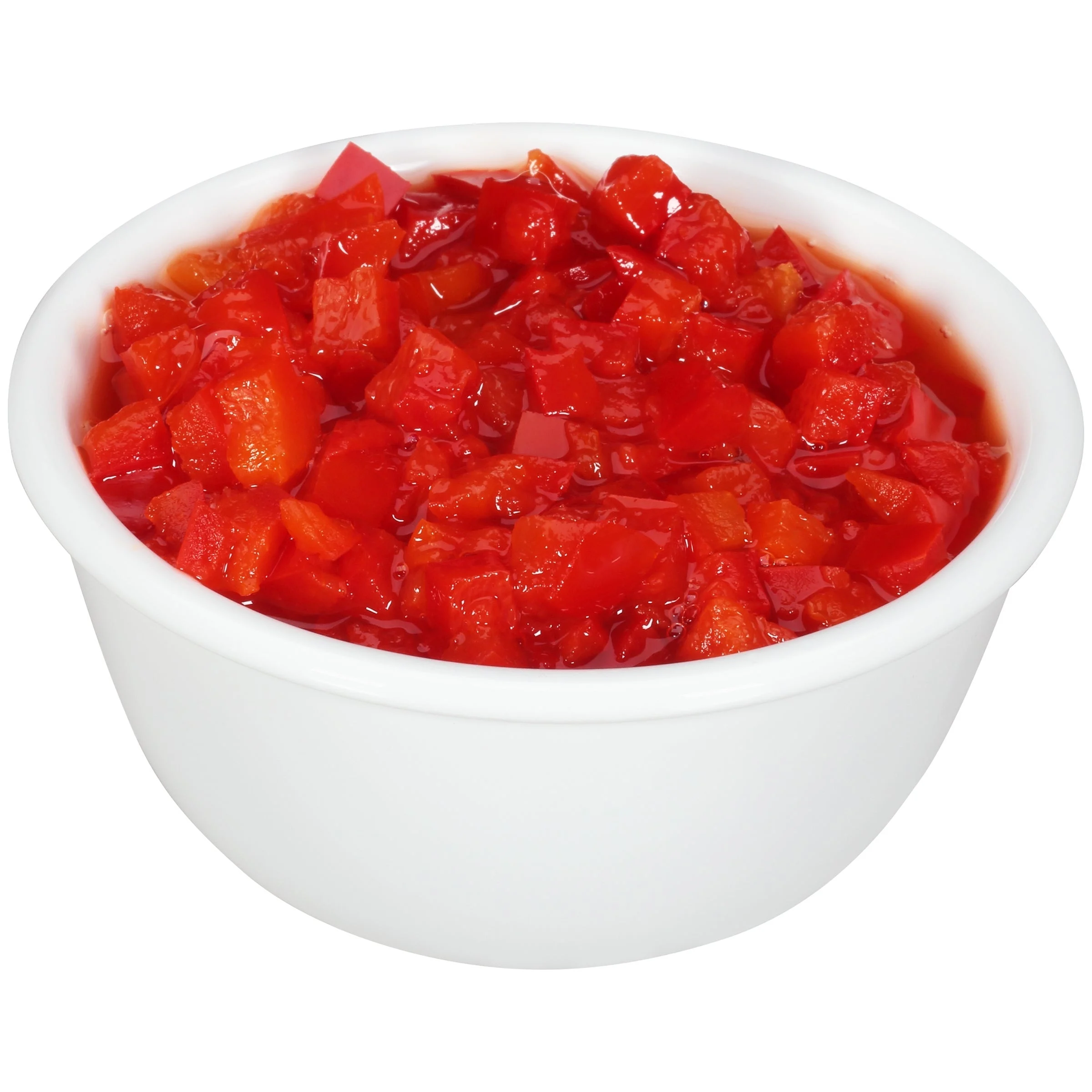 Pimientos, Red, Diced, Unpeeled,12 - 28 OUNCE