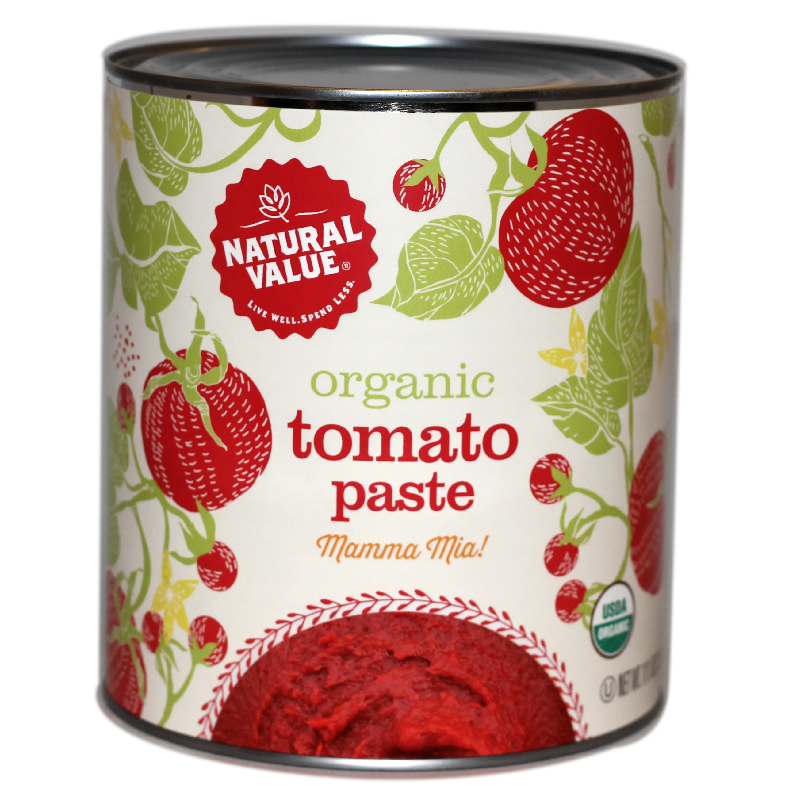 Tomato Paste, #10,6 - 111 OUNCE