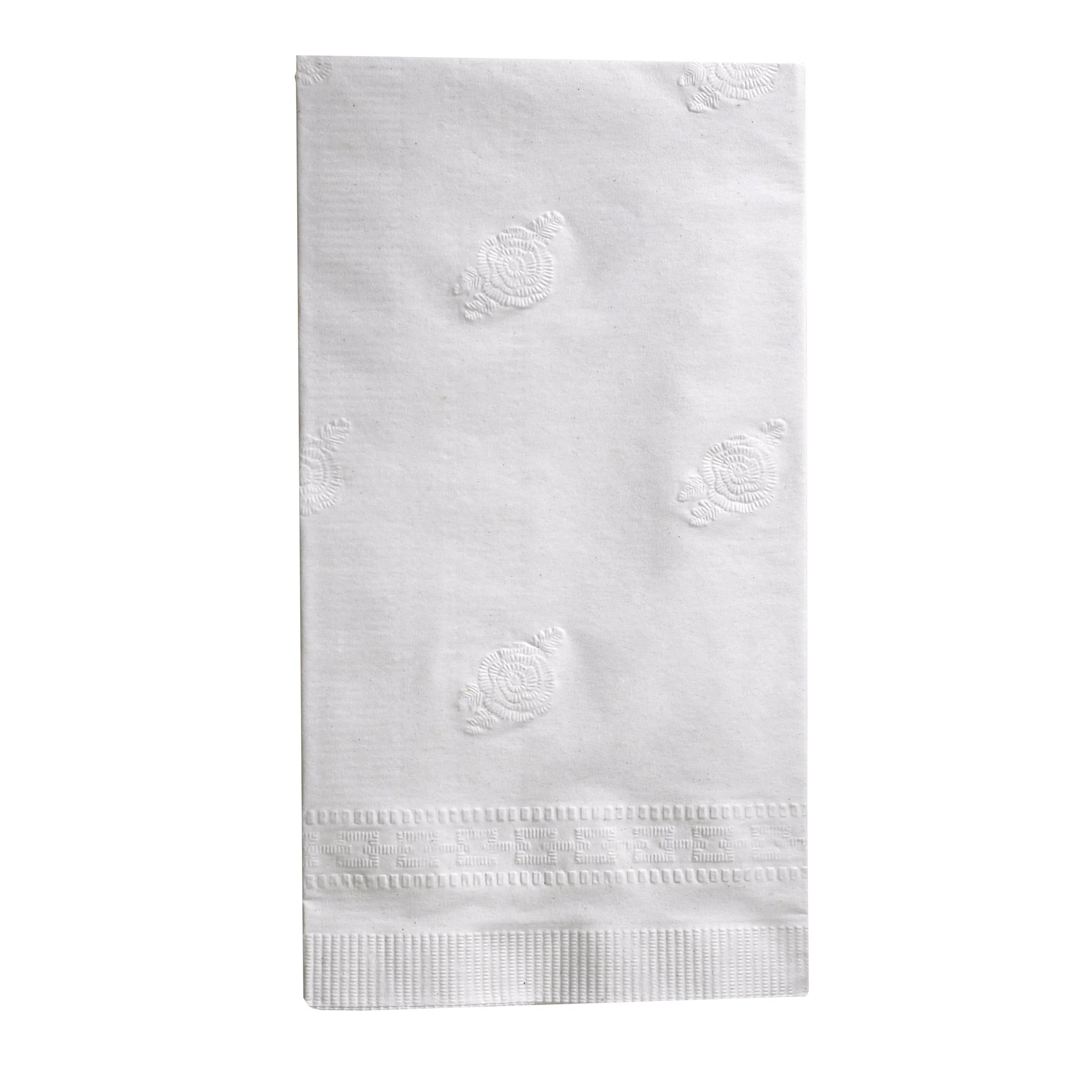 Napkins, Dinner, 3-Ply, White, 1/8 Fold, 17 x 16.13 Inch,6 - 290 COUNT