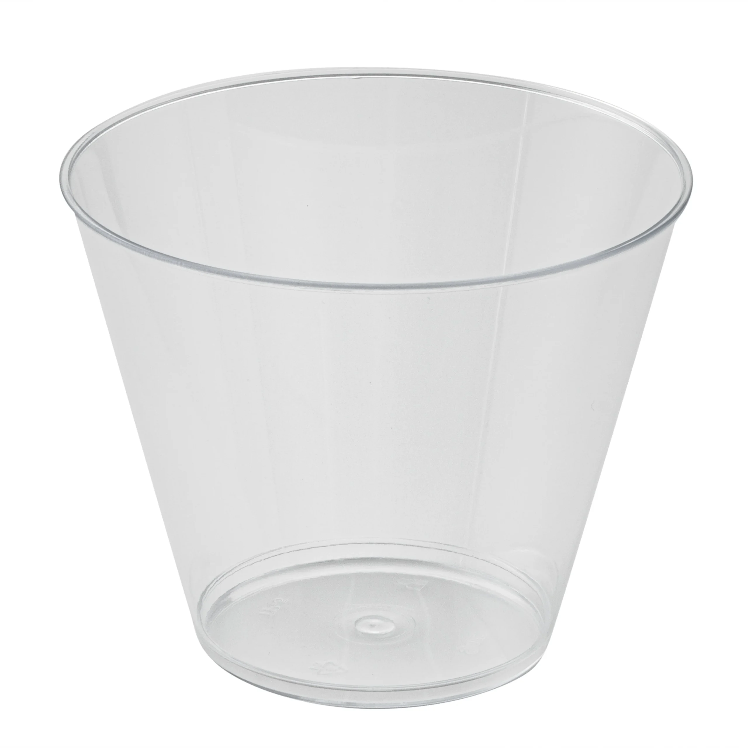 Tumblers, Plastic, RW Base 9 Ounce, Clear, 3.50 x 3.50 x 2.75 Inch,20 - 1 EACH