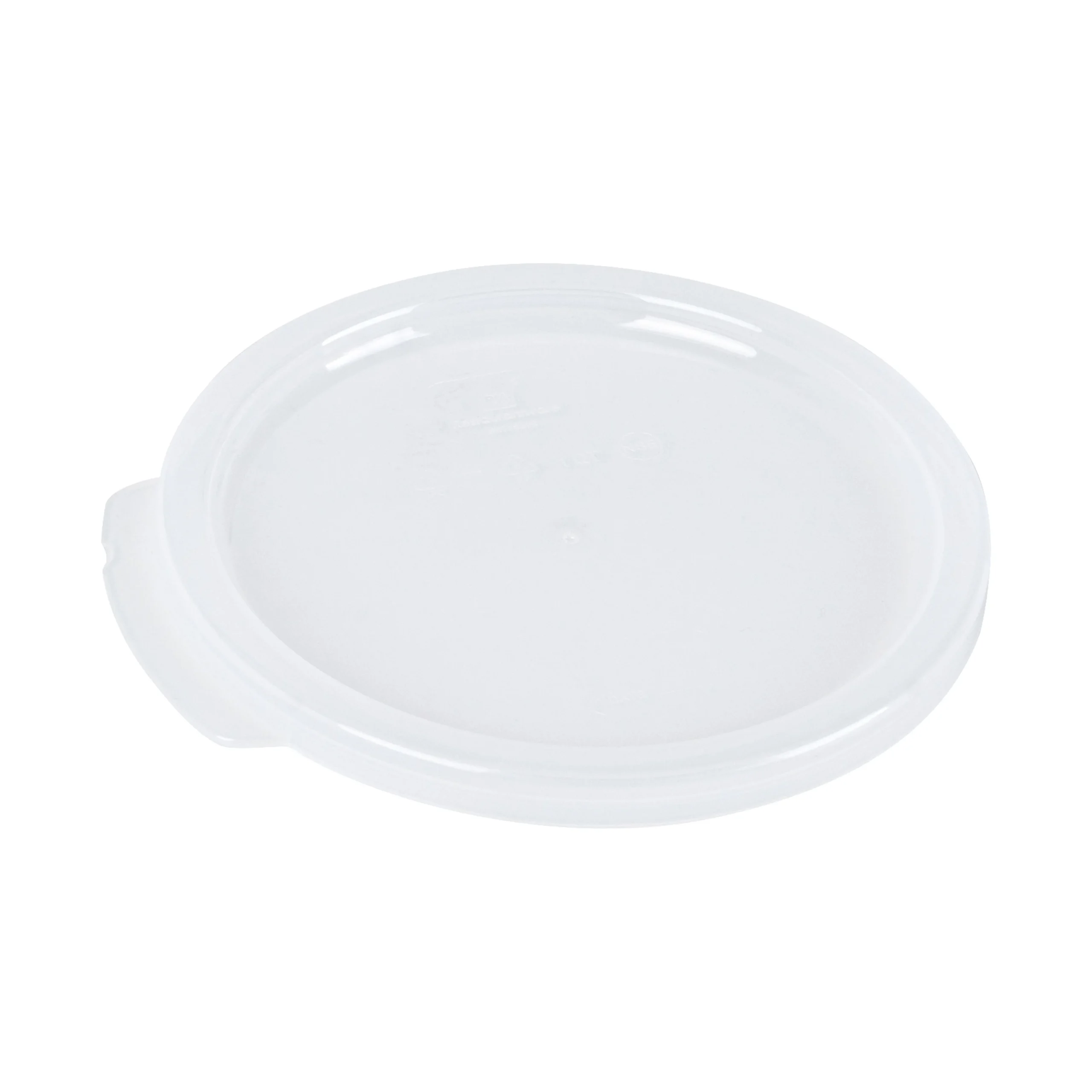 Lid, Met Lux, Translucent, Plastic, Round, for 1 Quart Food Storage Container,1 - 1 EACH