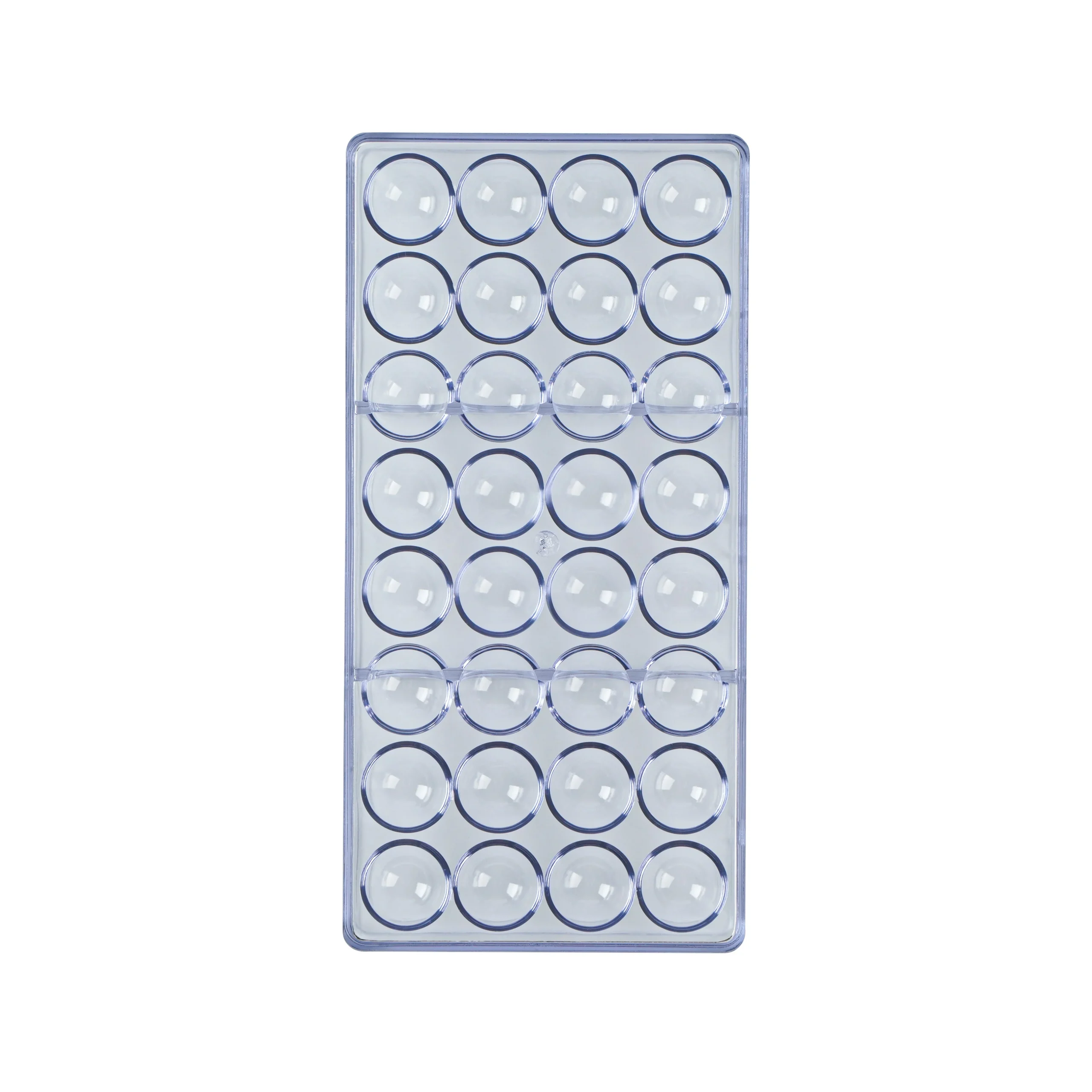 Molds, Candy & Chocolate, Pastry Tek 32-Compartment, Half Sphere, Polycarbonate,1 - 1 EACH