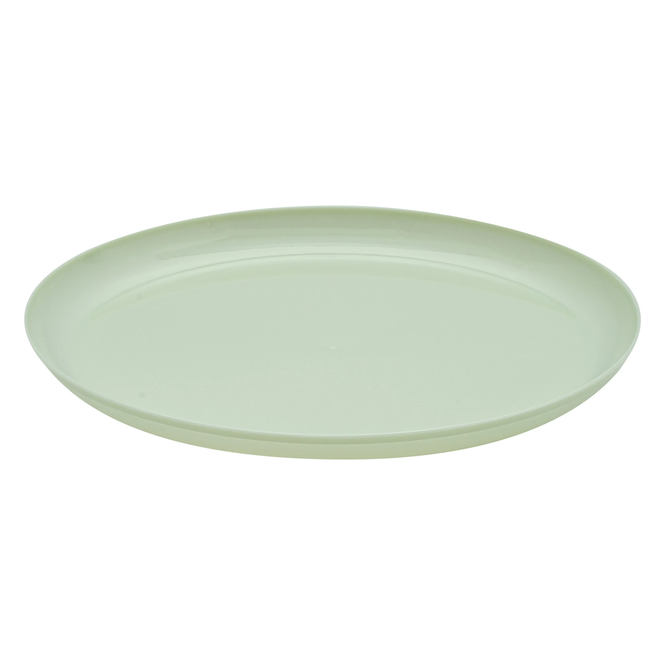 Plates, Moderna 6.25 x 6.25 x 0.50 Inch, Plastic, Mint Green, Round,5 - 40 COUNT