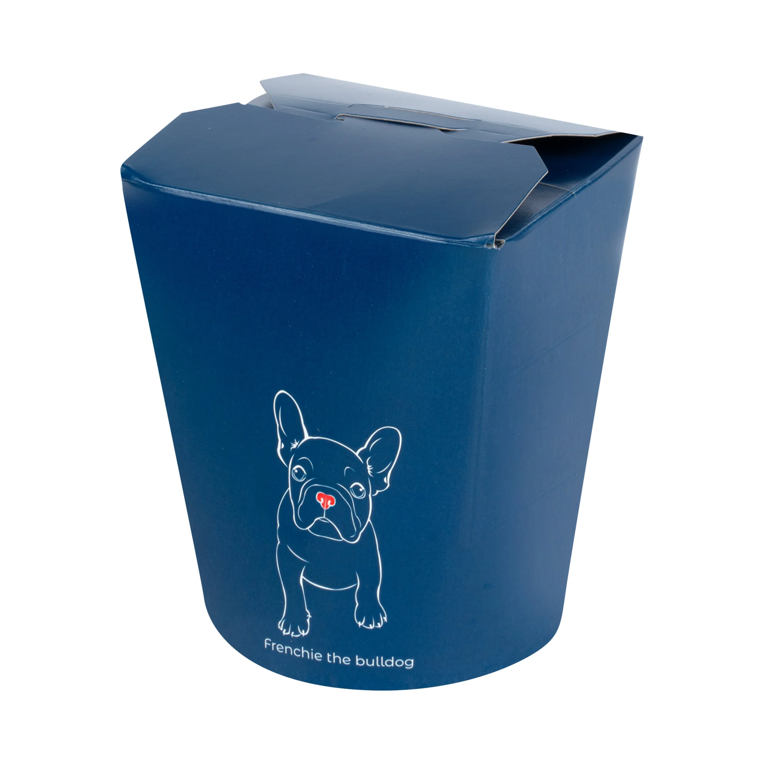 Containers, Take-Out Noodle, Bio Tek 16 Ounce, Paper, Frenchie, 3.25 x 3 x 4 Inch, Round,4 - 50 COUNT