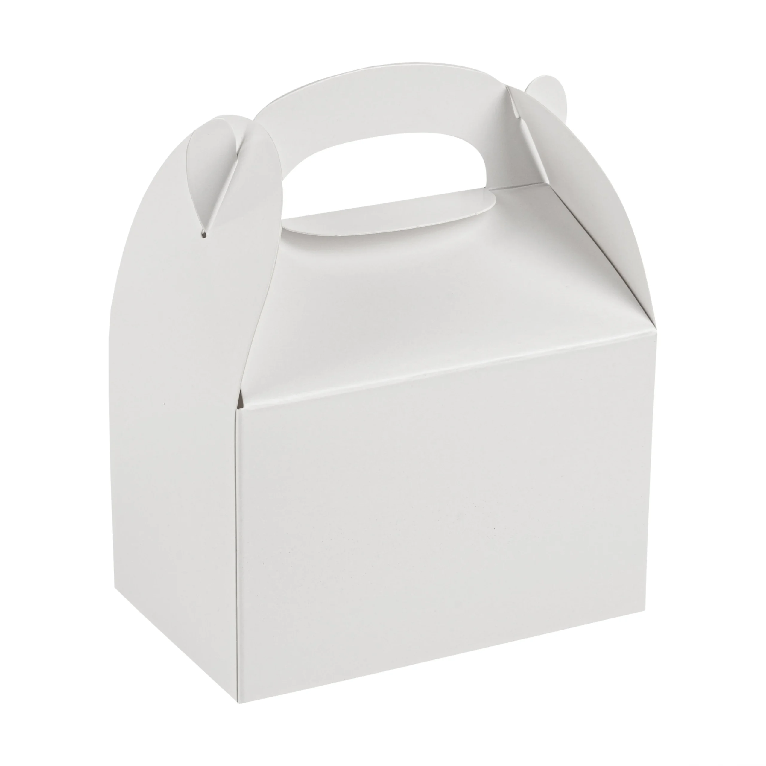 Boxes, Gable & Lunch, Bio Tek 4 x 2.50 x 2.50 Inch, Greaseproof Paper, White,4 - 25 COUNT