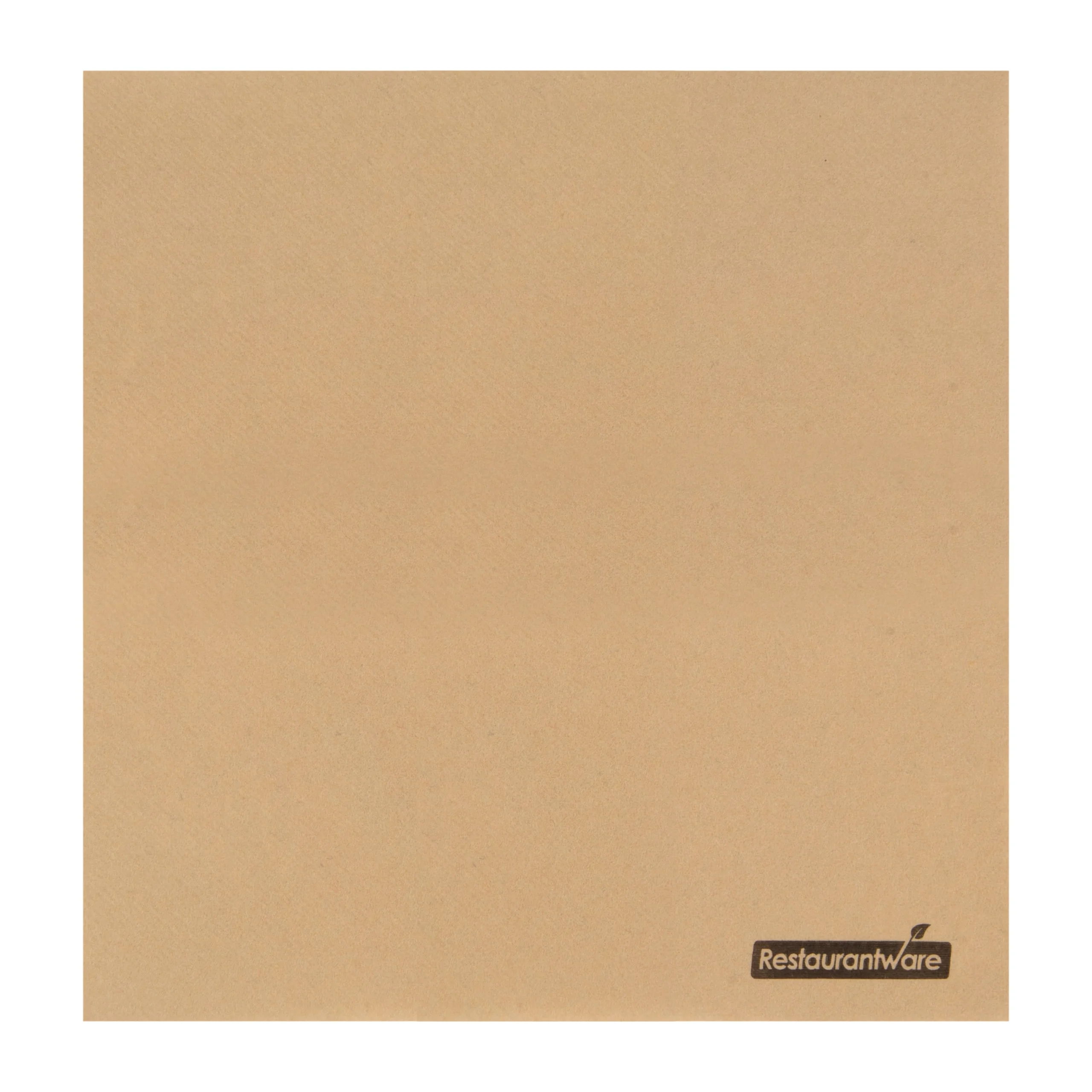 Napkins, Cocktail, Luxenap, Paper, Kraft, 9.50 x 9.50 Inch, Air Laid, Linen-Feel,32 - 50 COUNT
