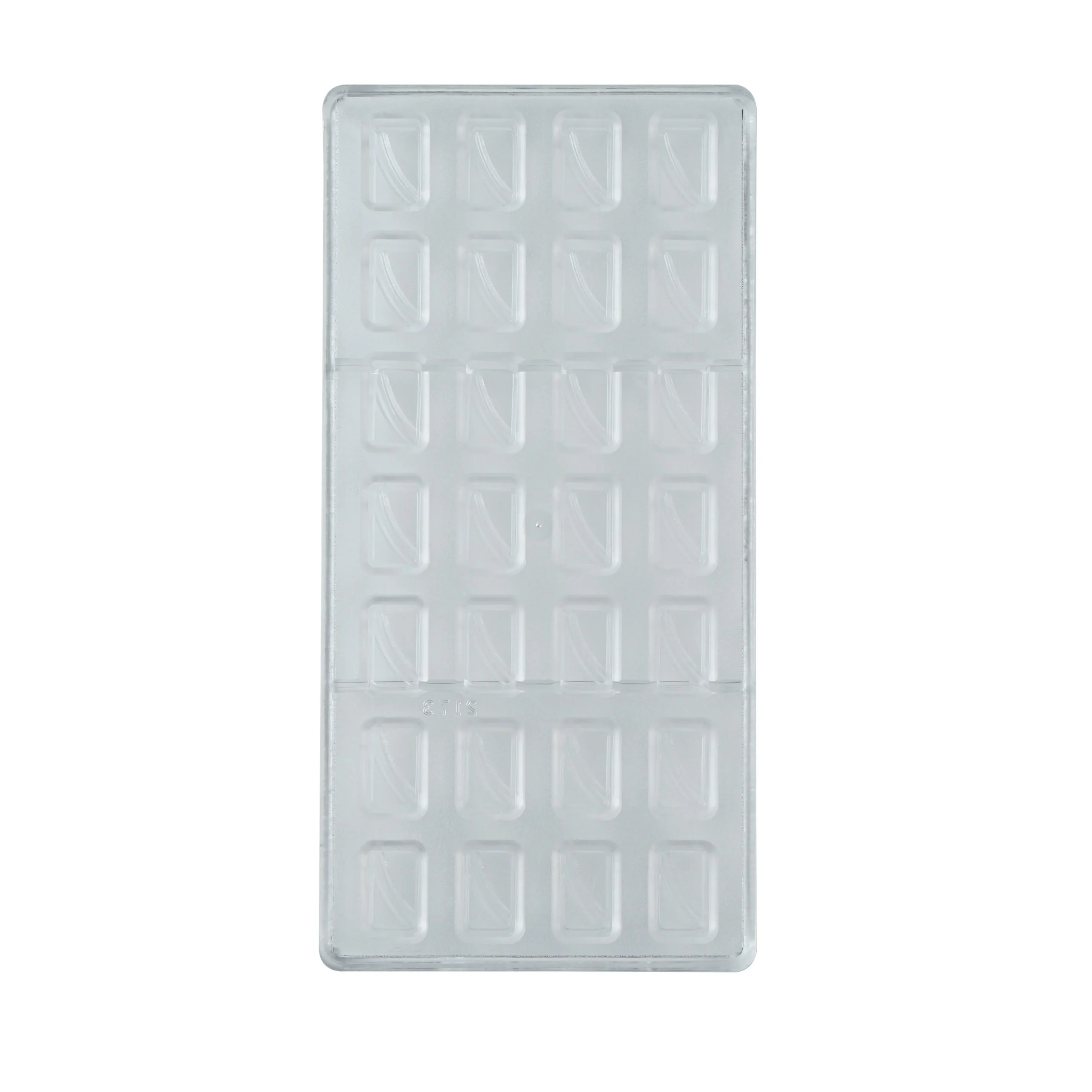 Molds, Candy & Chocolate, Pastry Tek 28-Compartment, Wave, Polycarbonate,10 - 1 EACH