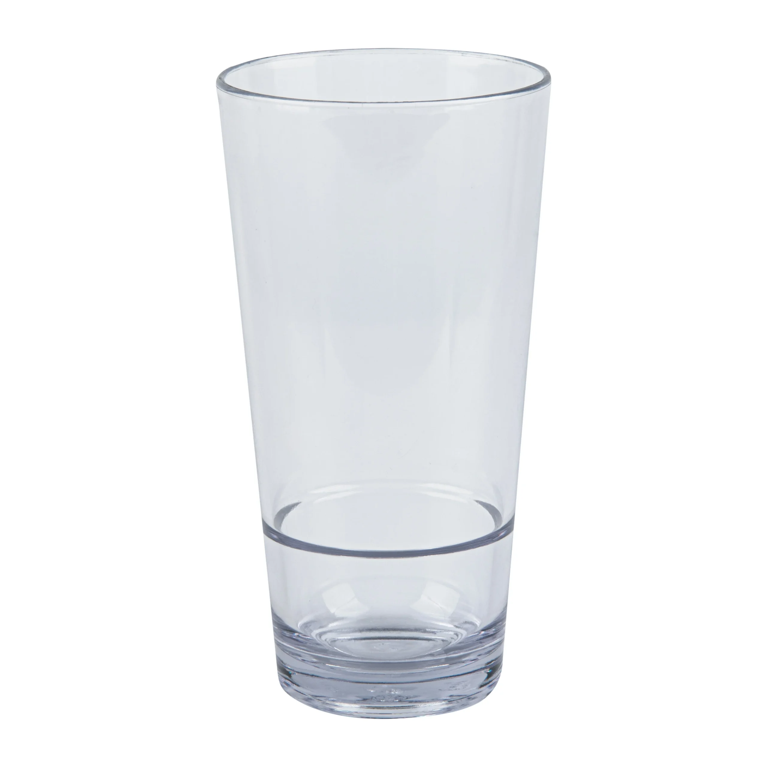 Glasses, Cooler, Bev Tek, Clear 20 Ounce, SAN, 3.50 x 3.50 x 6.50 Inch,10 - 1 EACH