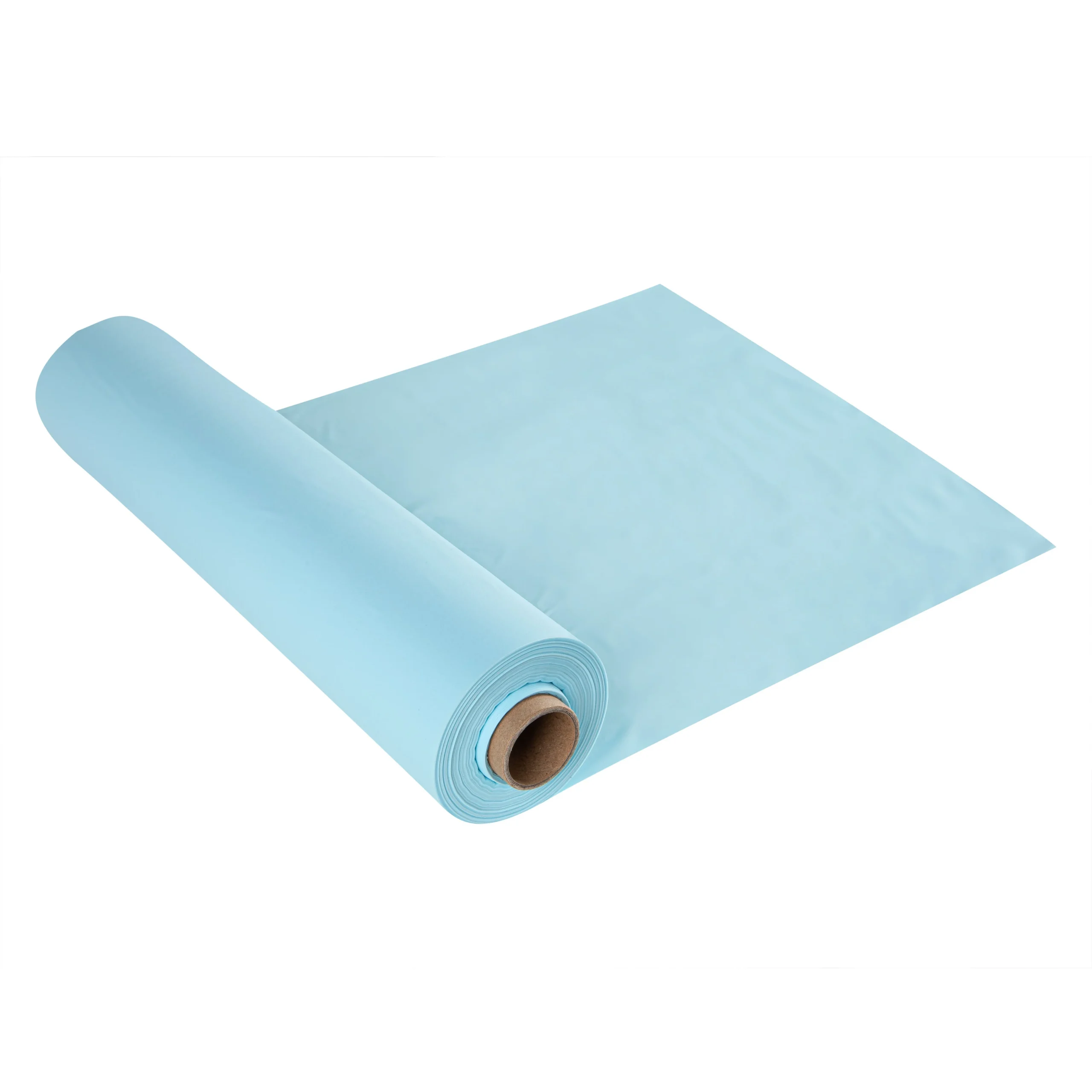 Cover Roll, Table, Table Tek 54 Inch x 100 Foot, Plastic, Blue, with Slide Cutter,1 - 100 FOOT