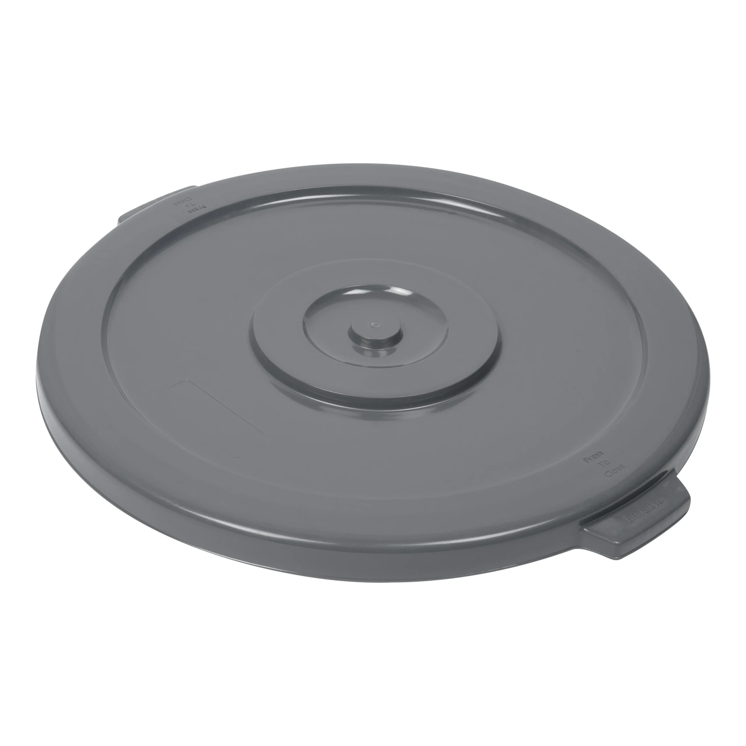 Lids, Trash Can & Ingredient Bin, RW Clean, Plastic, Gray, for 44 Gallon Trash Can & Ingredient Bin,1 - 1 EACH