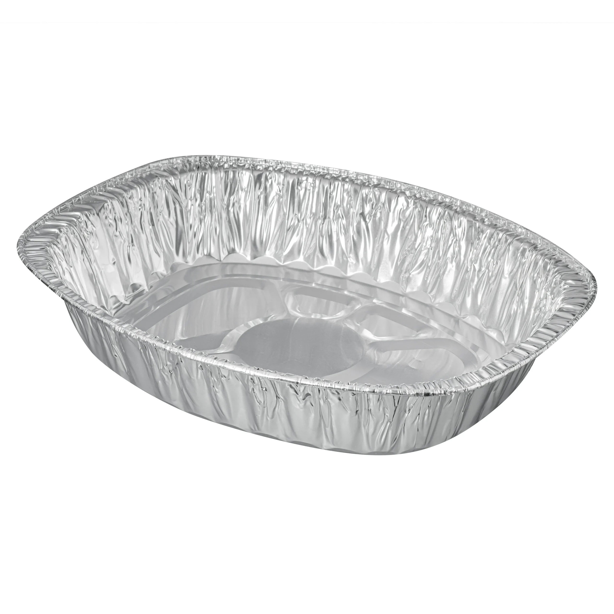Pans, Roast, Foil Lux 18 x 14.25 x 3.25 Inch, Aluminum Foil, Oval,10 - 1 EACH
