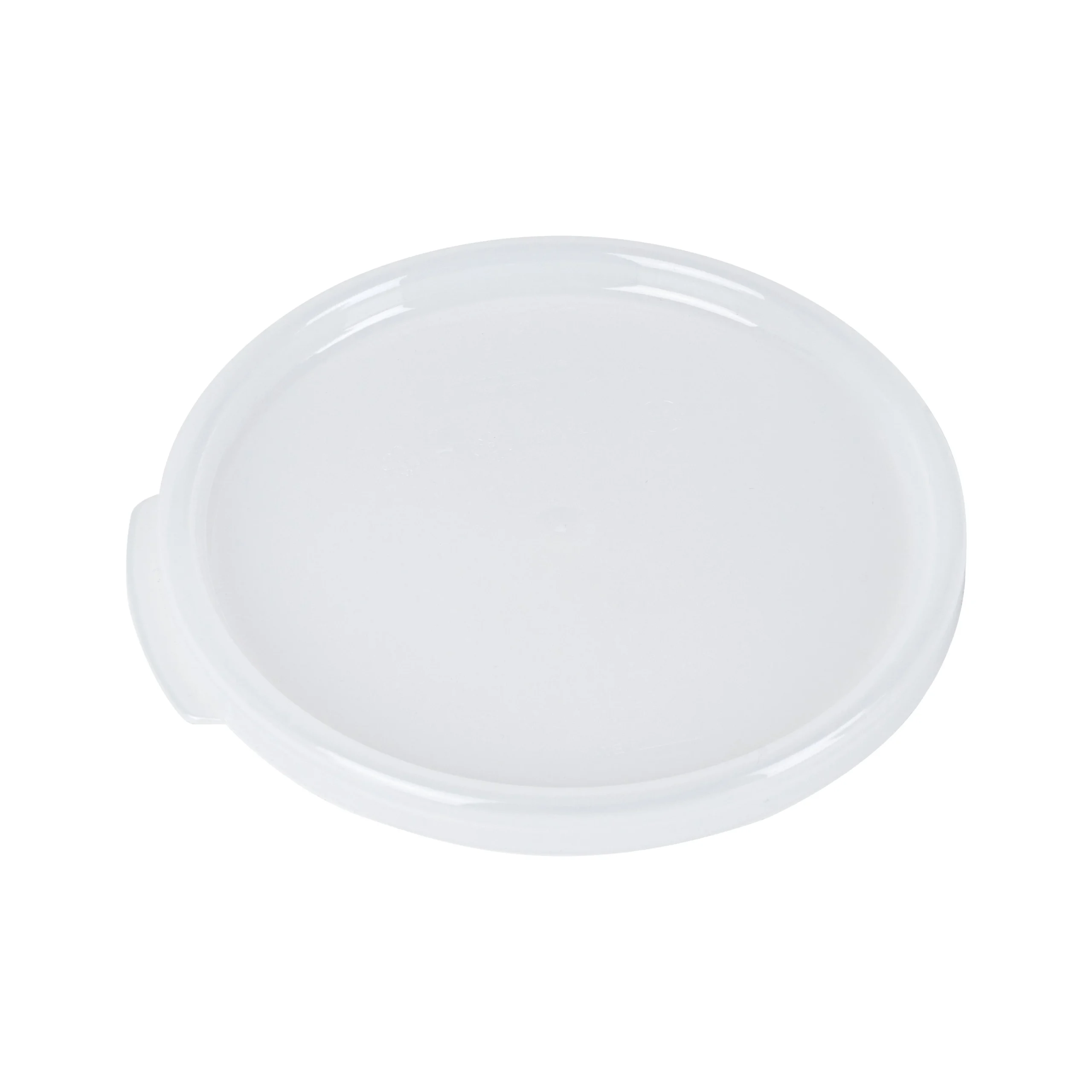 Lids, Met Lux, Translucent, Plastic, Round, for 2 & 4 Quart Food Storage Container,10 - 1 EACH