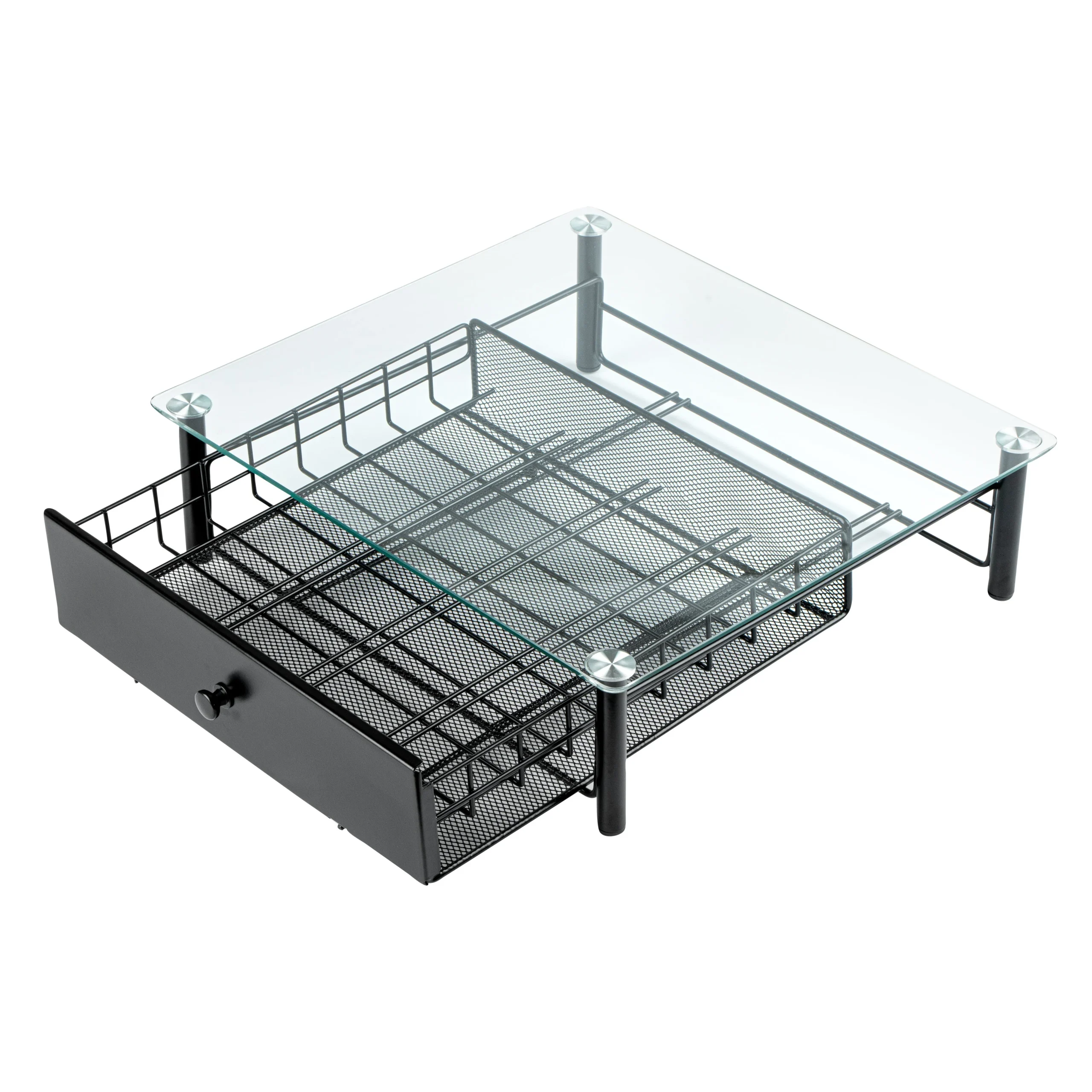 Drawers, Coffee Pod & Capsule, Restpresso 15.50 x 14 x 4.25 Inch, Iron, Holds 36 Nespresso VertuoCapsules,1 - 1 EACH