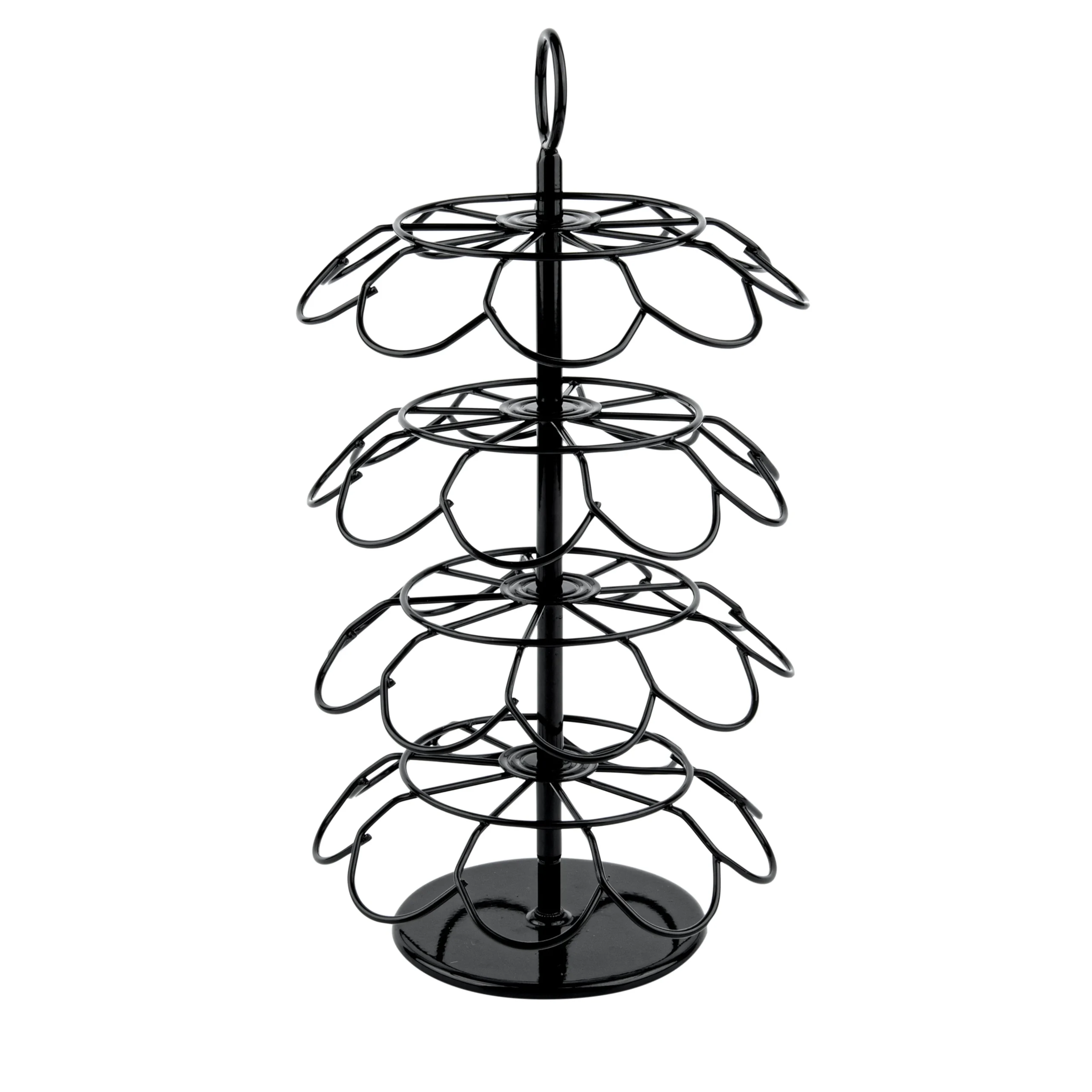 Holder, Coffee Pod & Capsule, Restpresso 7.75 x 7.75 x 13.75 Inch, Revolving, Iron, Holds 36 K-Cups,1 - 1 EACH
