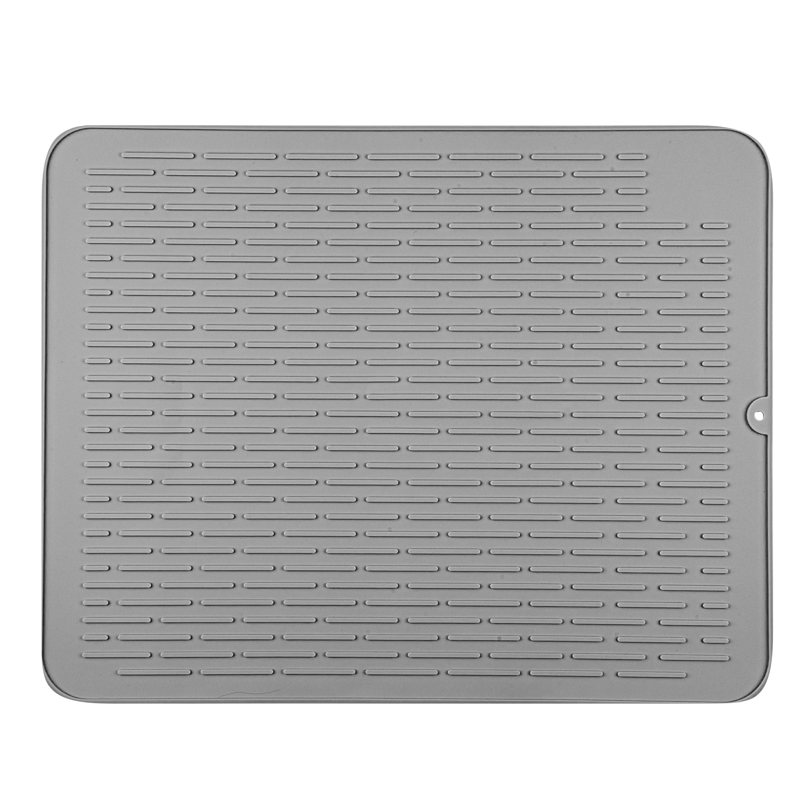 Mats, Dish Drying, Comfy Grip 23 x 18 Inch, Gray, Rectangular,1 - 1 EACH