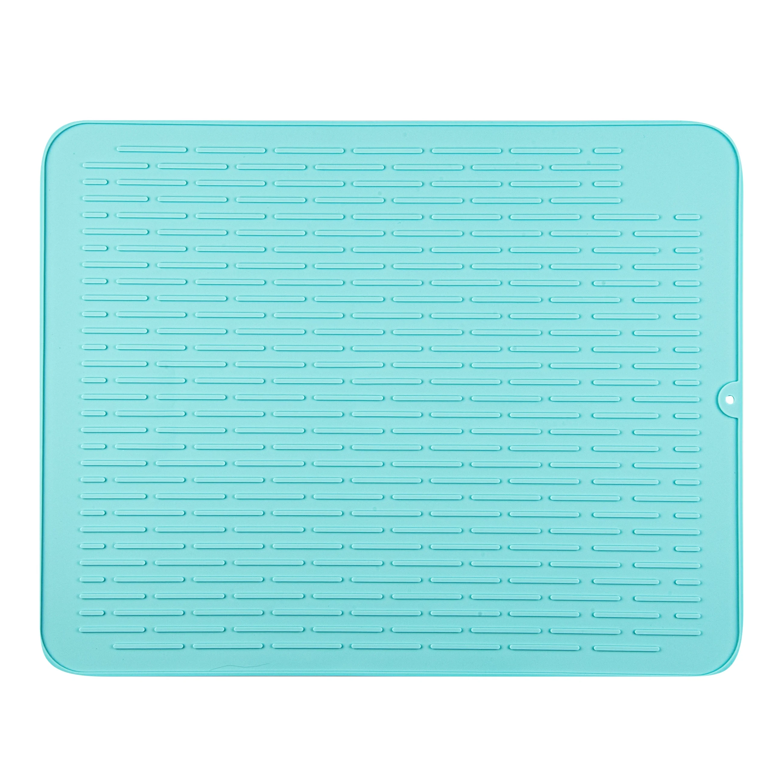 Mats, Dish Drying, Comfy Grip 23 x 18 Inch, Turquoise, Rectangular,1 - 1 EACH