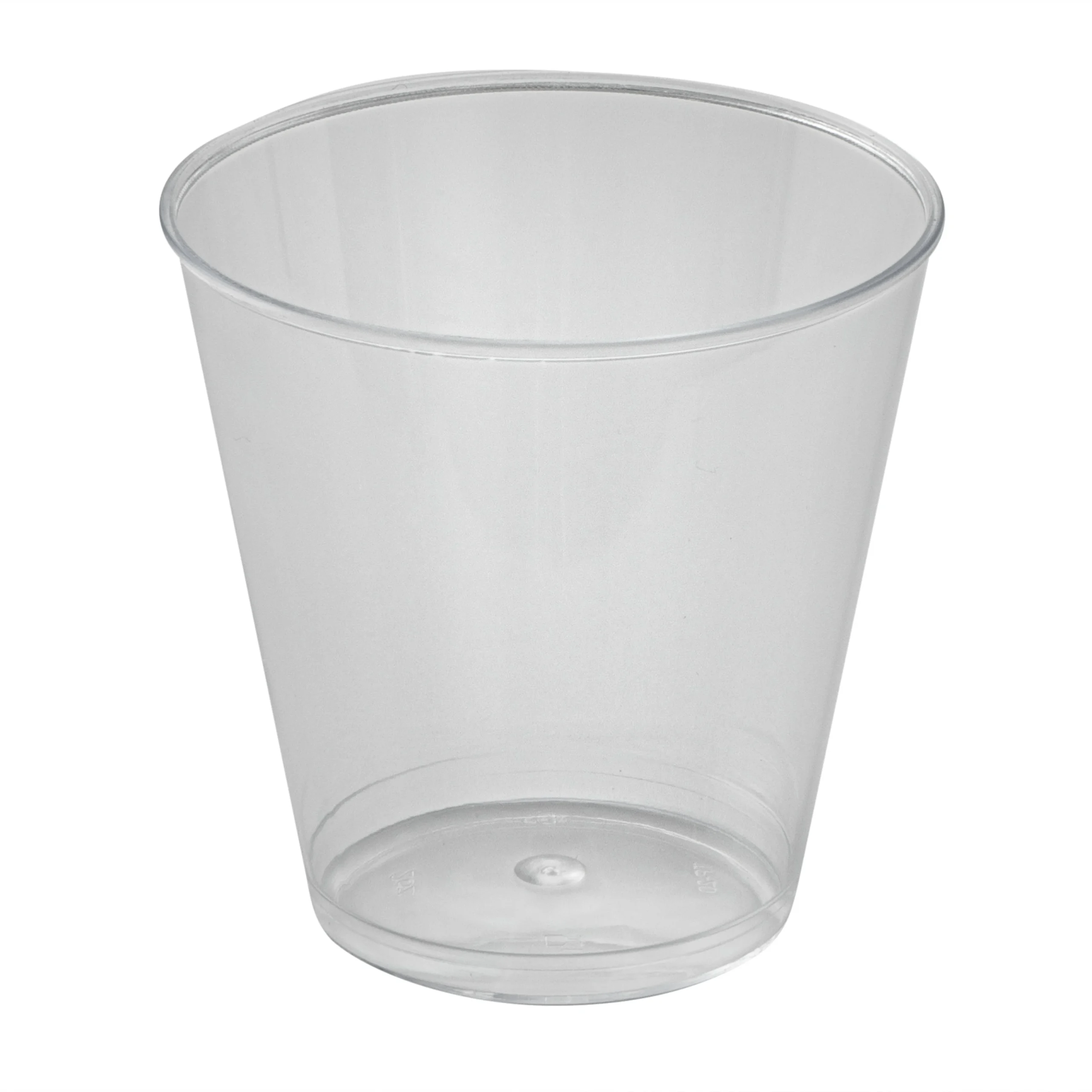 Glasses, Whiskey, RW Base, 2 Ounce, 2 x 2 x 2 Inch, Plastic,25 - 20 COUNT