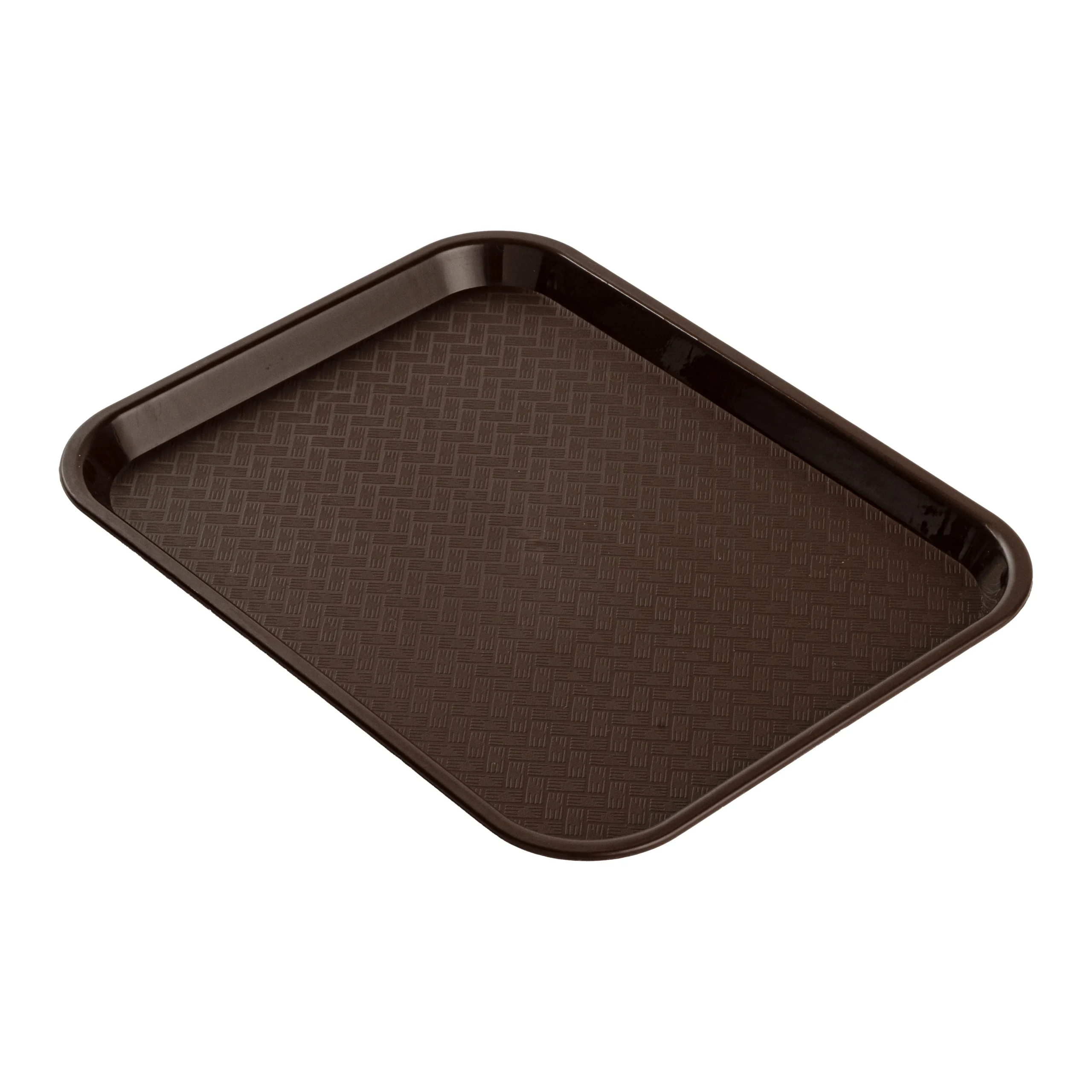 Trays, Fast Food, RW Base 12 x 16 Inch, Rectangular, Brown, Plastic,5 - 10 COUNT
