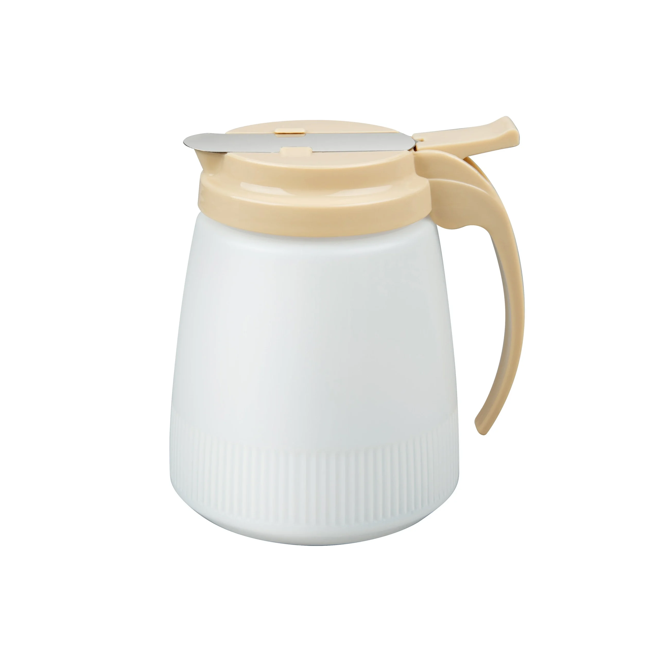 Dispensers, Syrup, RW Base, 32 Ounce, Beige, Plastic, 5.50 x 4.50 x 5.75 Inch,10 - 1 EACH