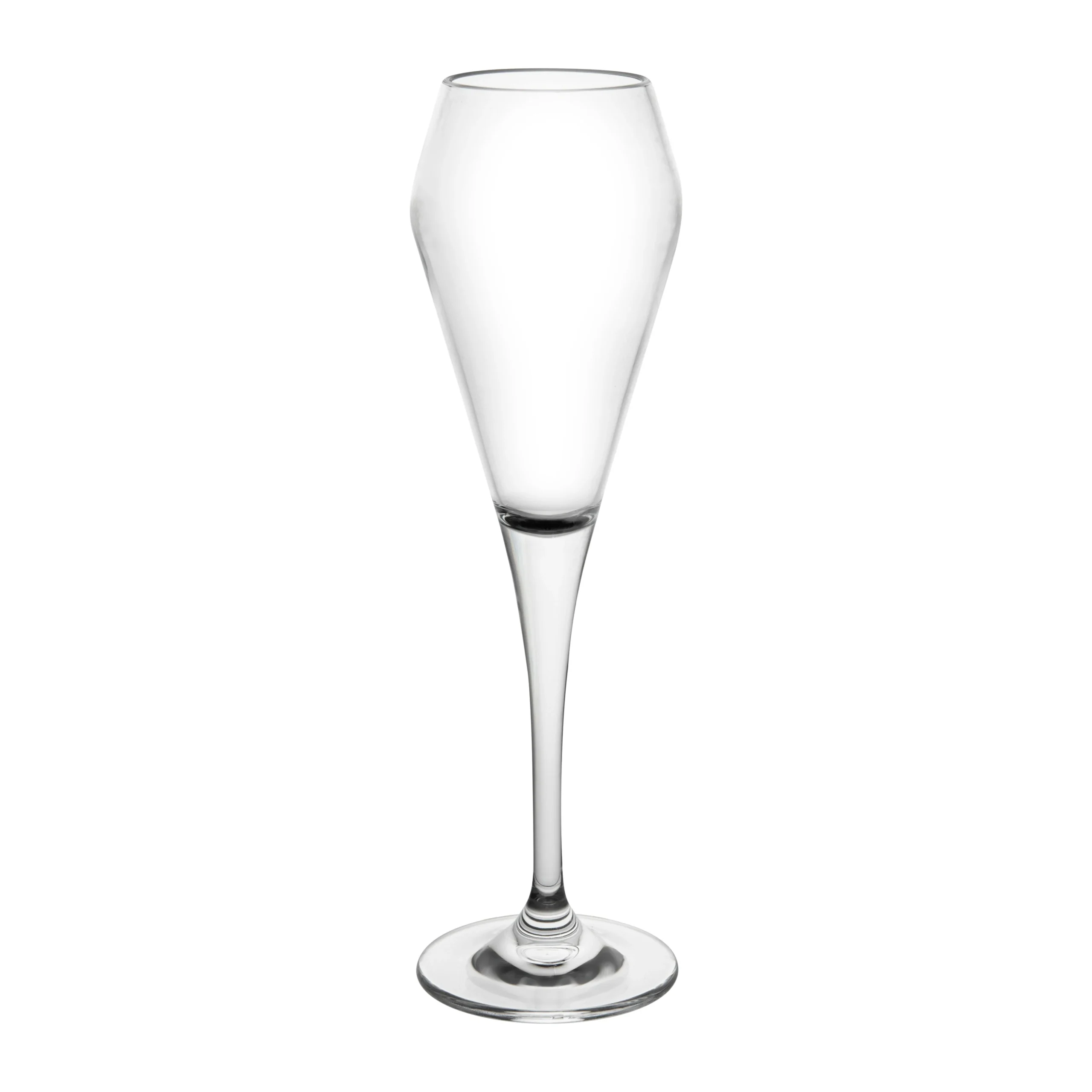Flutes, Champagne, Bev Tek, 7 Ounce, 2.75 x 2.75 x 9.25 Inch, Polycarbonate,8 - 6 COUNT