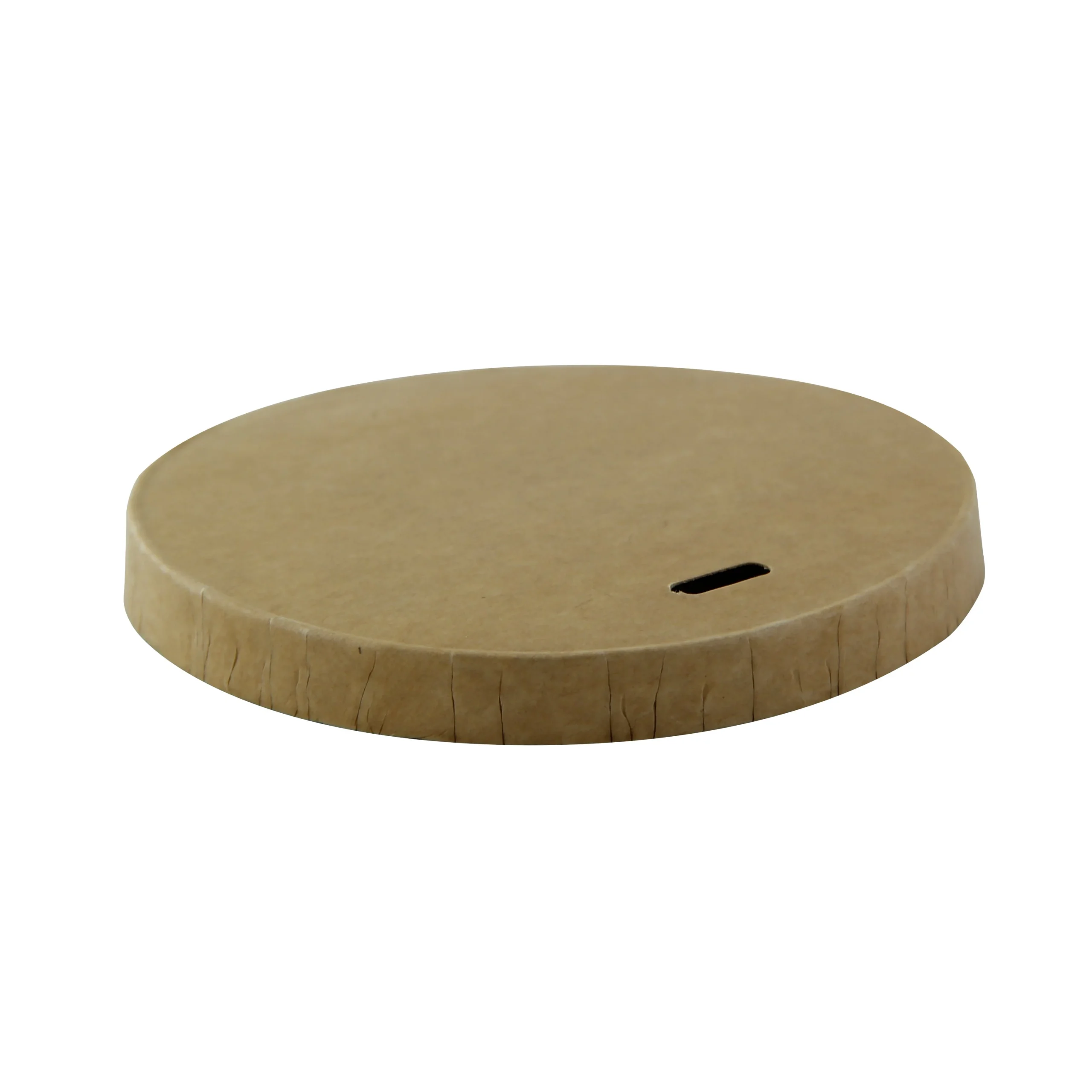 Lids, Paper, Kraft, 3.54 Inch, for 10/12/16/20 Ounce Coffee Cups,20 - 50 COUNT
