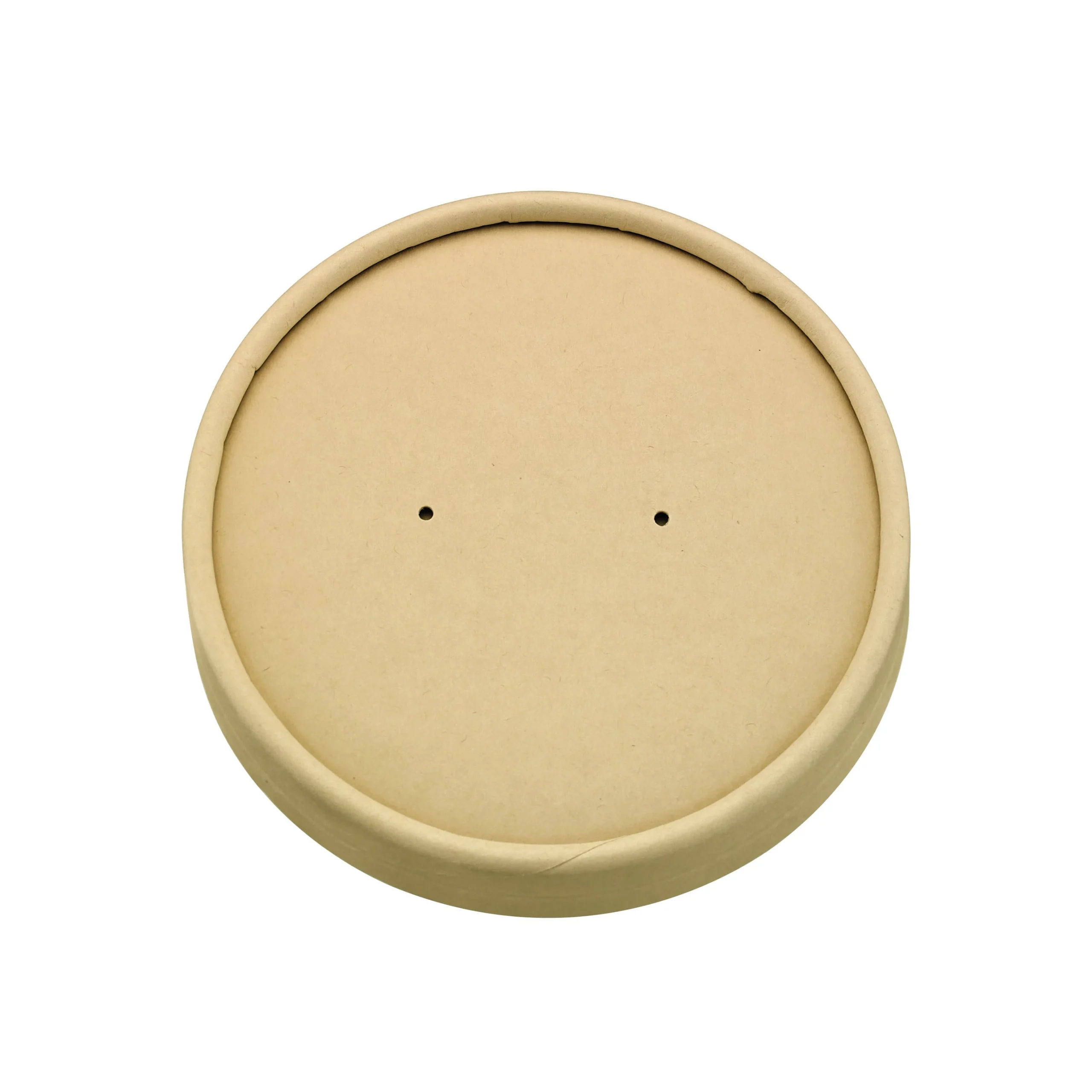 Lids, Paper, Kraft, 5.90 x 0.60 Inch, for Buckaty Containers,8 - 45 COUNT