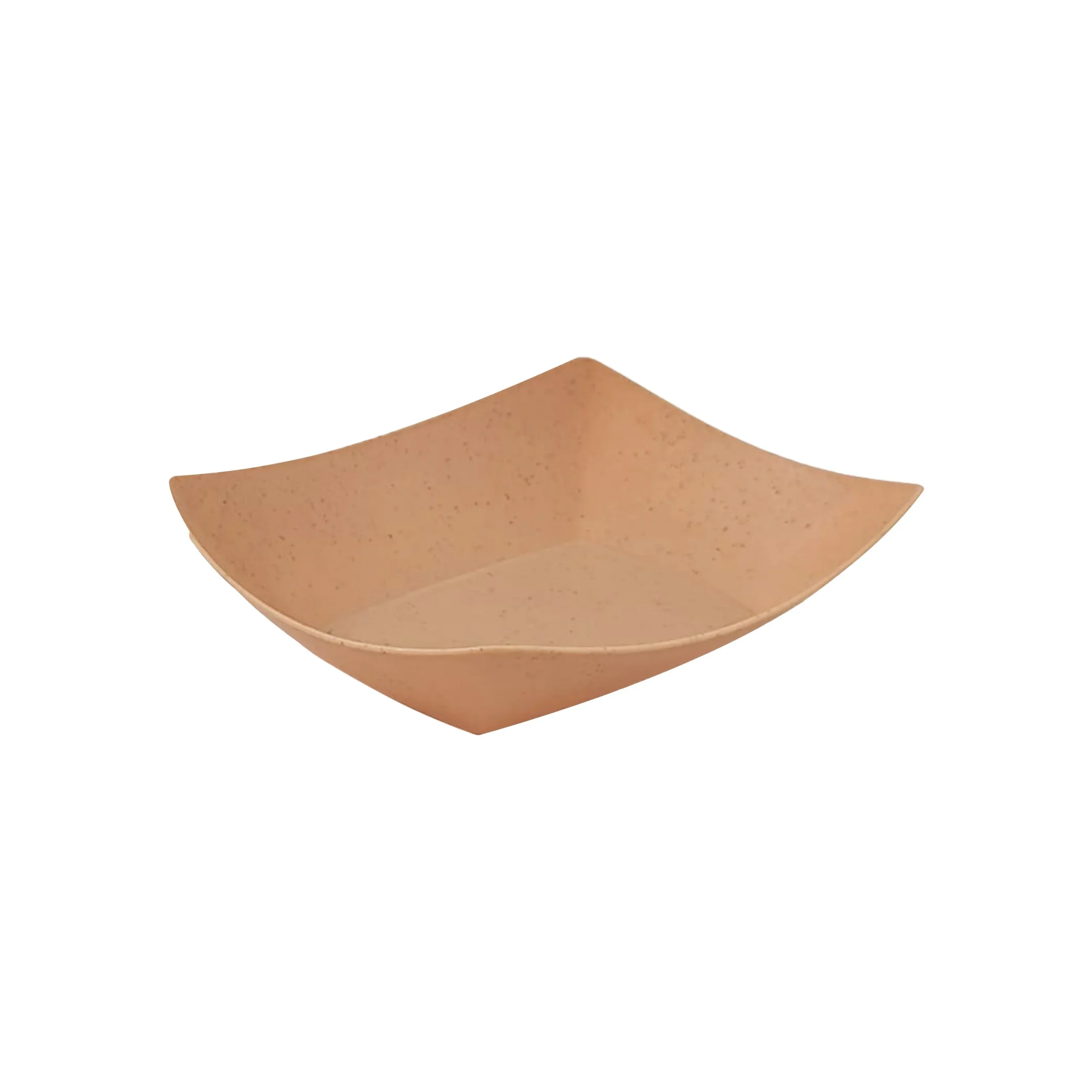 Trays, Food, Huskly 6.30 x 4.70 x 1.20 Inch, Beige, Husk Composite, Reusable,10 - 1 EACH