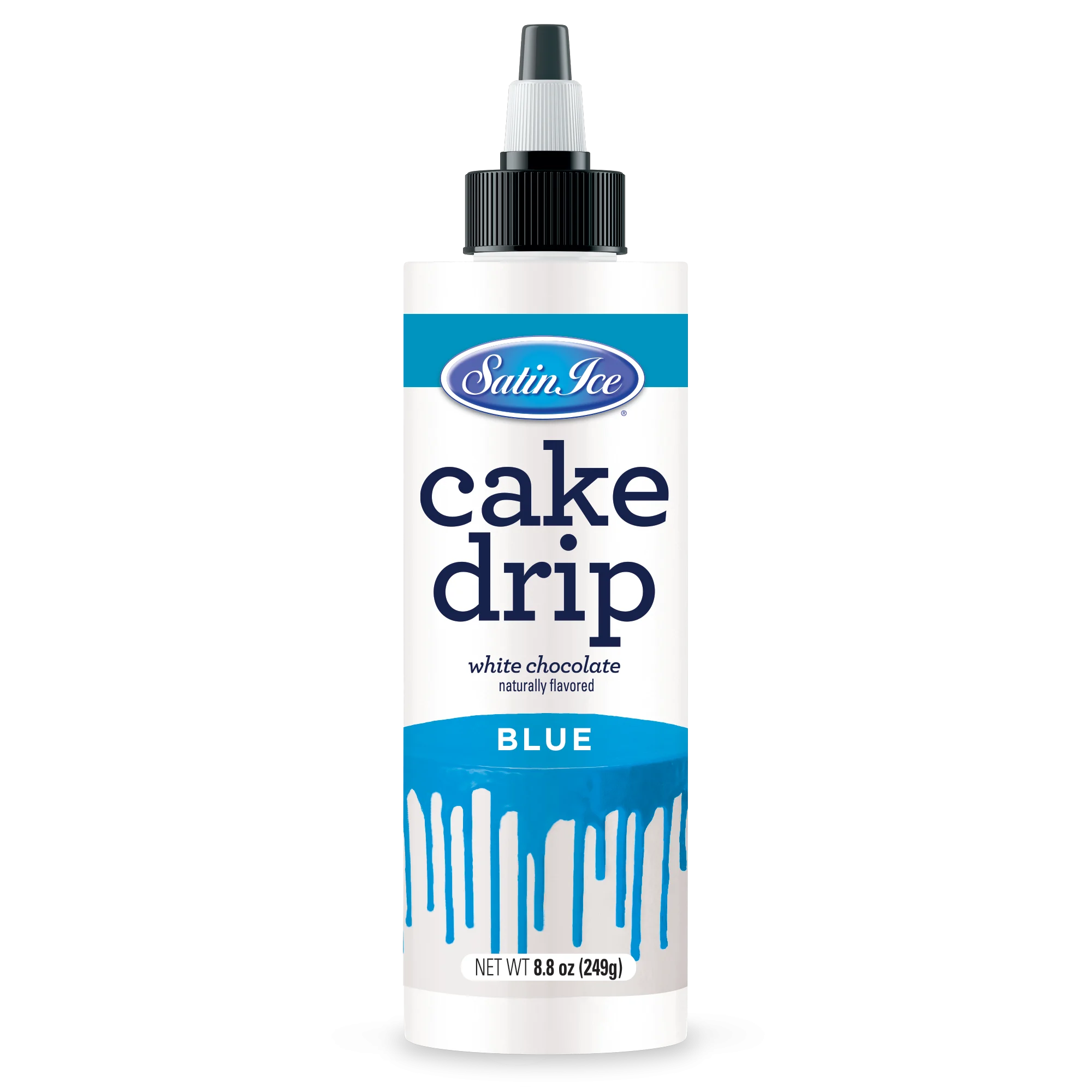 Icing, Cake Drip, Blue,3 - 8.8 OUNCE