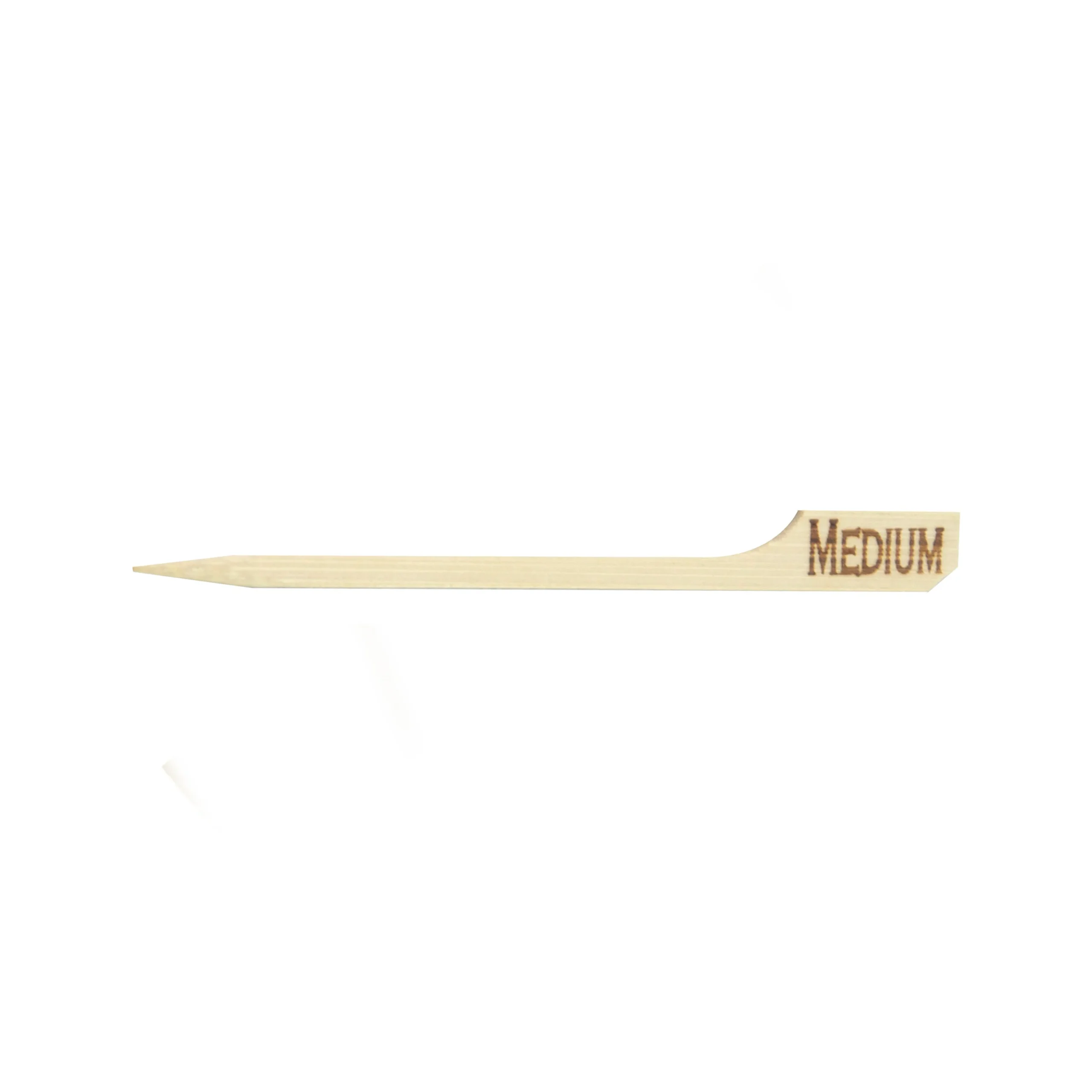 Steak Markers, Medium, 3.5 Inch, Bamboo, Natural, 3.5 Linear Inch,10 - 100 COUNT