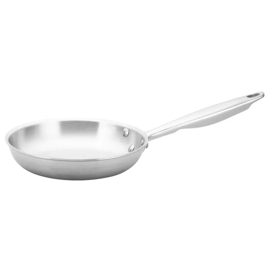 Pan, Fry, 7 Inch, Natural-Finish, Stainless Steel,1 - 1 EACH