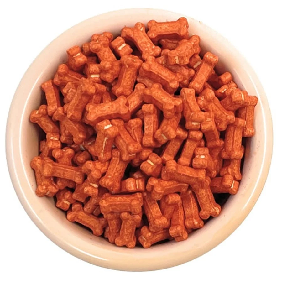 Sprinkles, Bone Shaped, Orange,6 - 8 OUNCE